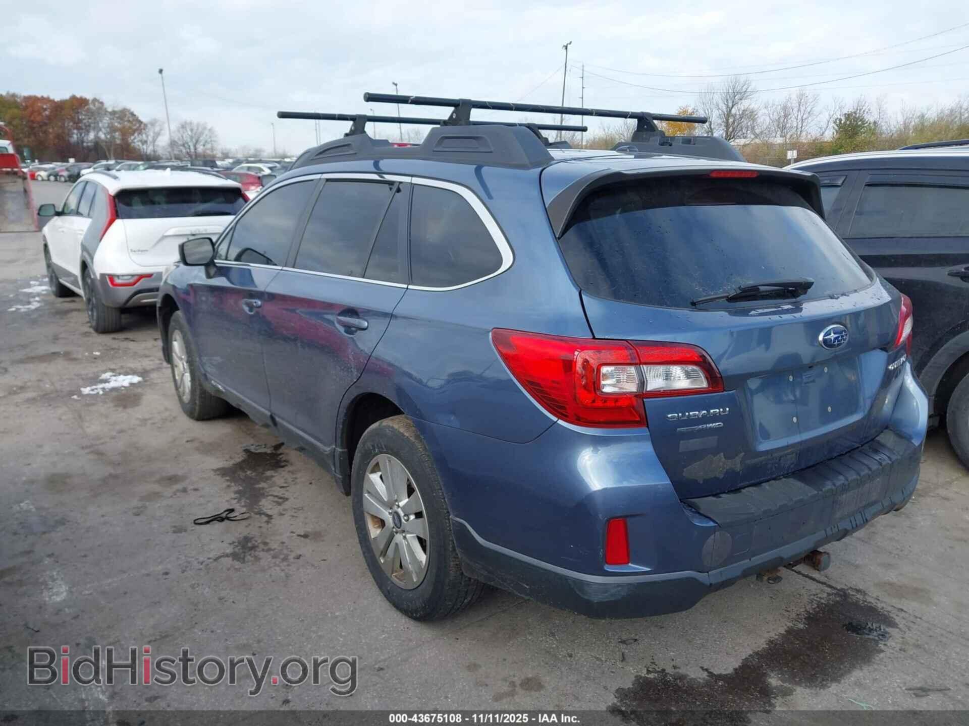 2015 SUBARU OUTBACK - VIN: 4S4BSBCC5F3304447 - Фото 3