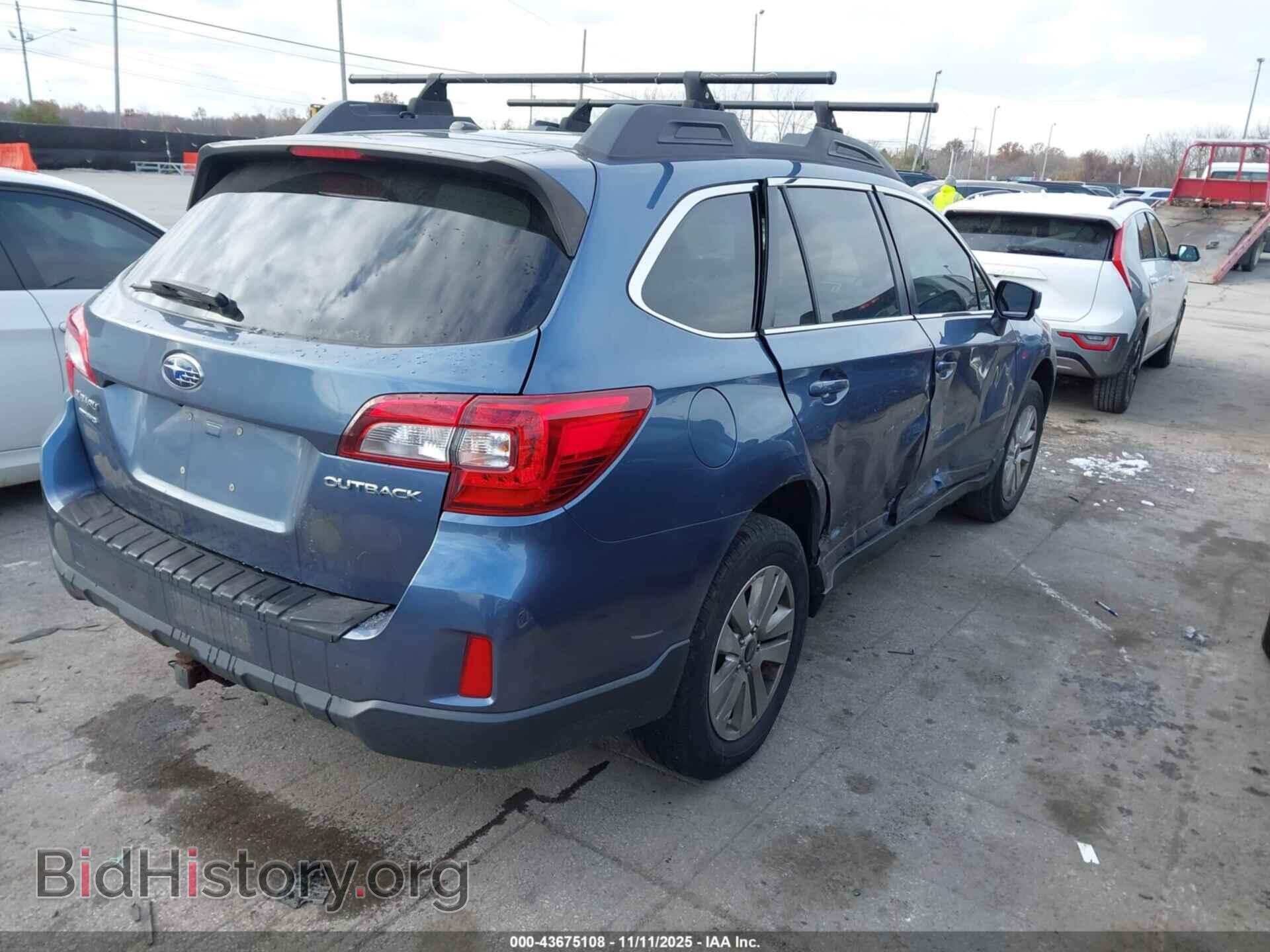 2015 SUBARU OUTBACK - VIN: 4S4BSBCC5F3304447 - Фото 4