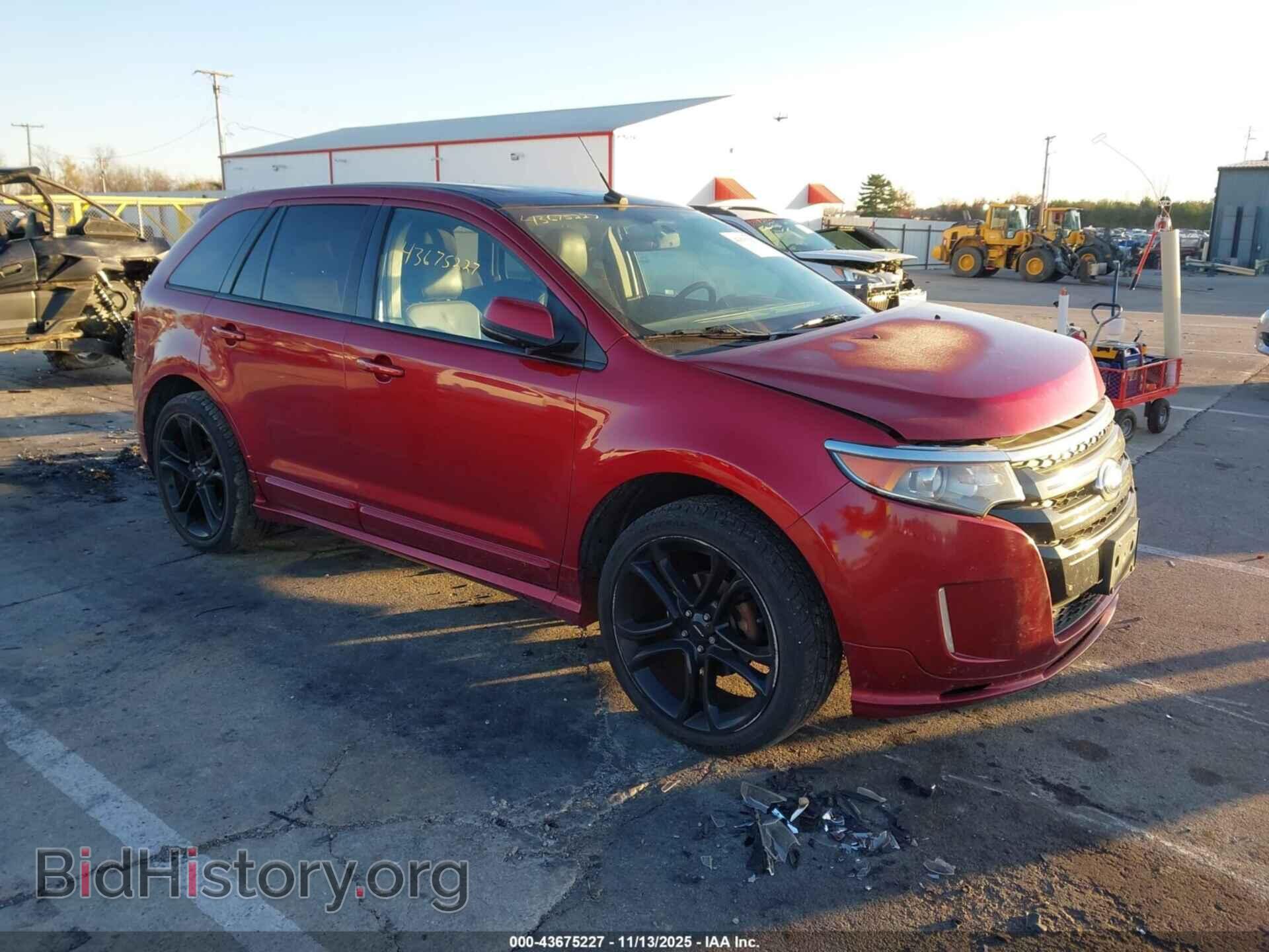 Фотография 2FMDK4AK6EBB17229 - FORD EDGE 2014