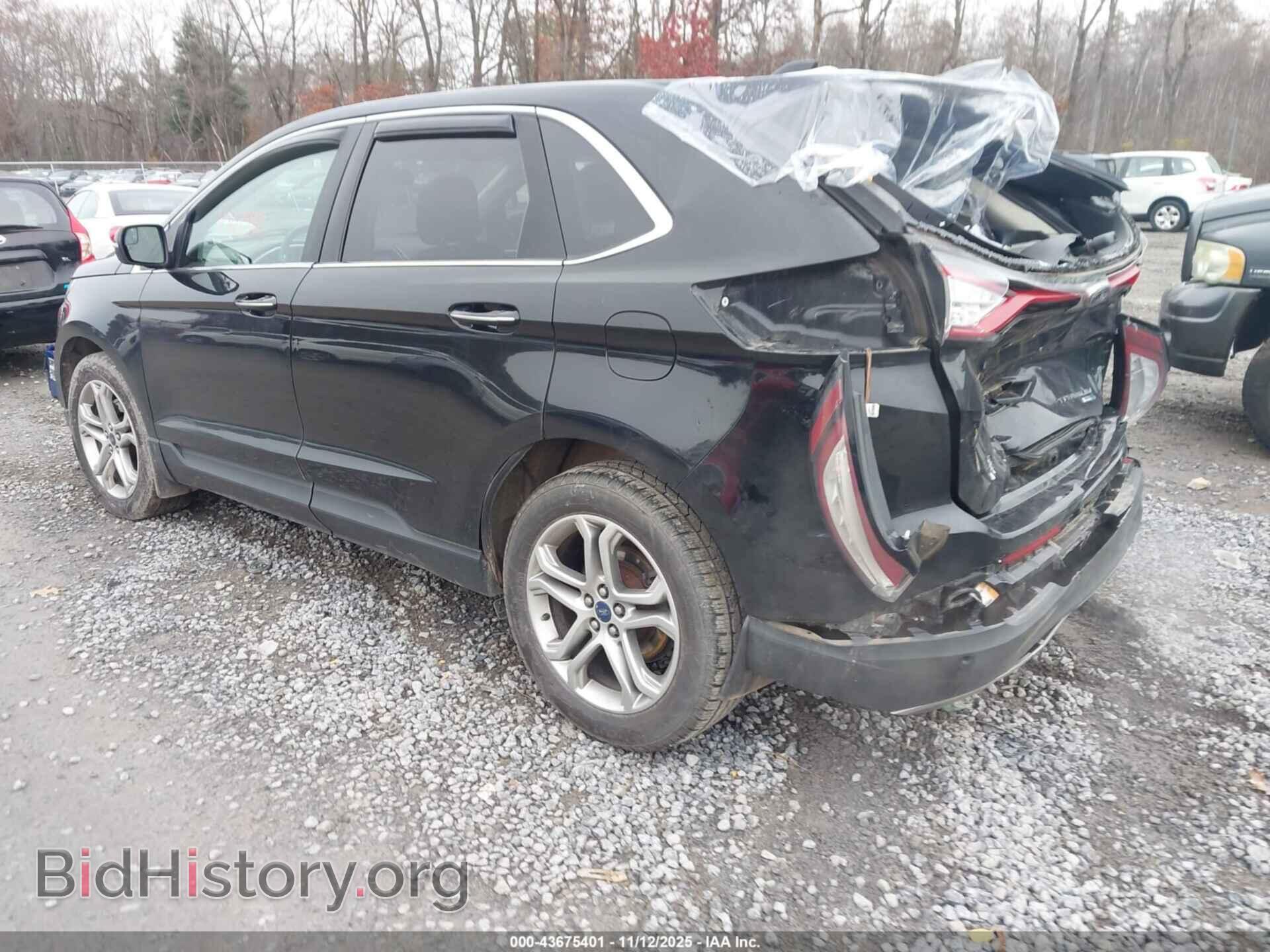 2018 FORD EDGE - VIN: 2FMPK4K91JBB19506 - Фото 3