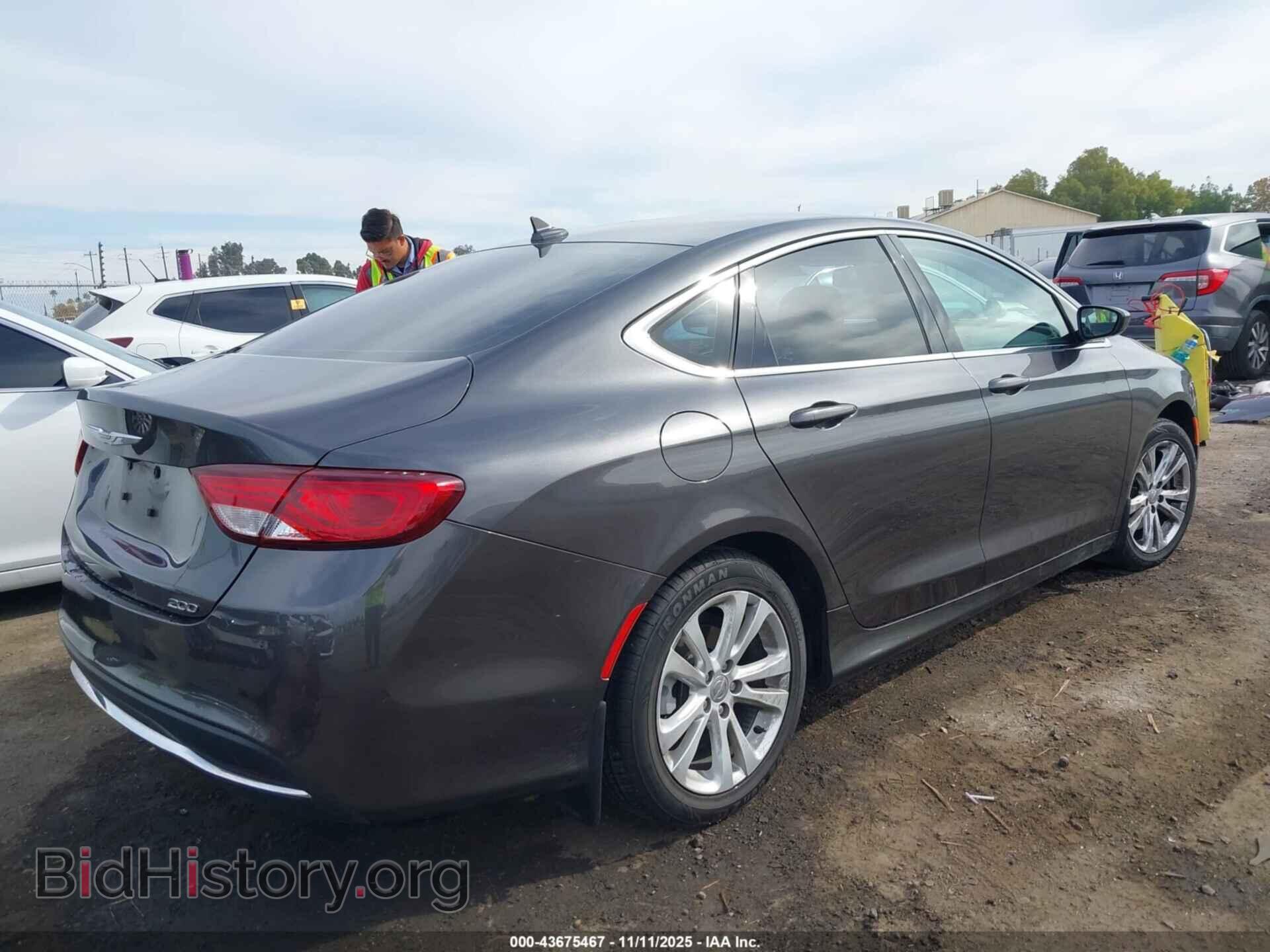 2015 CHRYSLER 200 - VIN: 1C3CCCAB6FN642485 - Фото 4