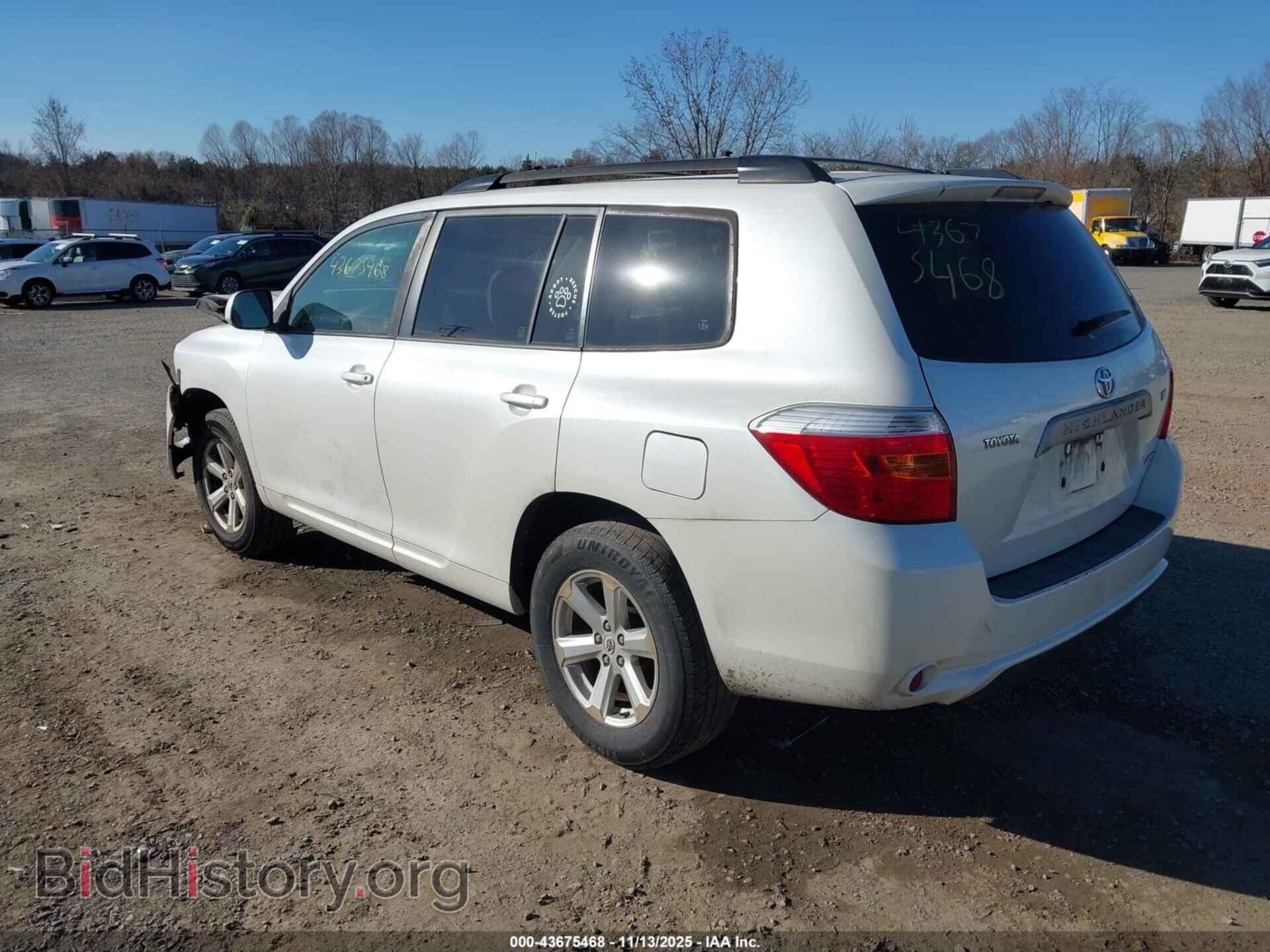 2008 TOYOTA HIGHLANDER - VIN: JTEES41A182046818 - Фото 3