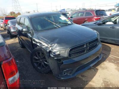 2018 Dodge DURANGO GT AWD, черный — VIN 1C4RDJDG1JC201589, IAAI