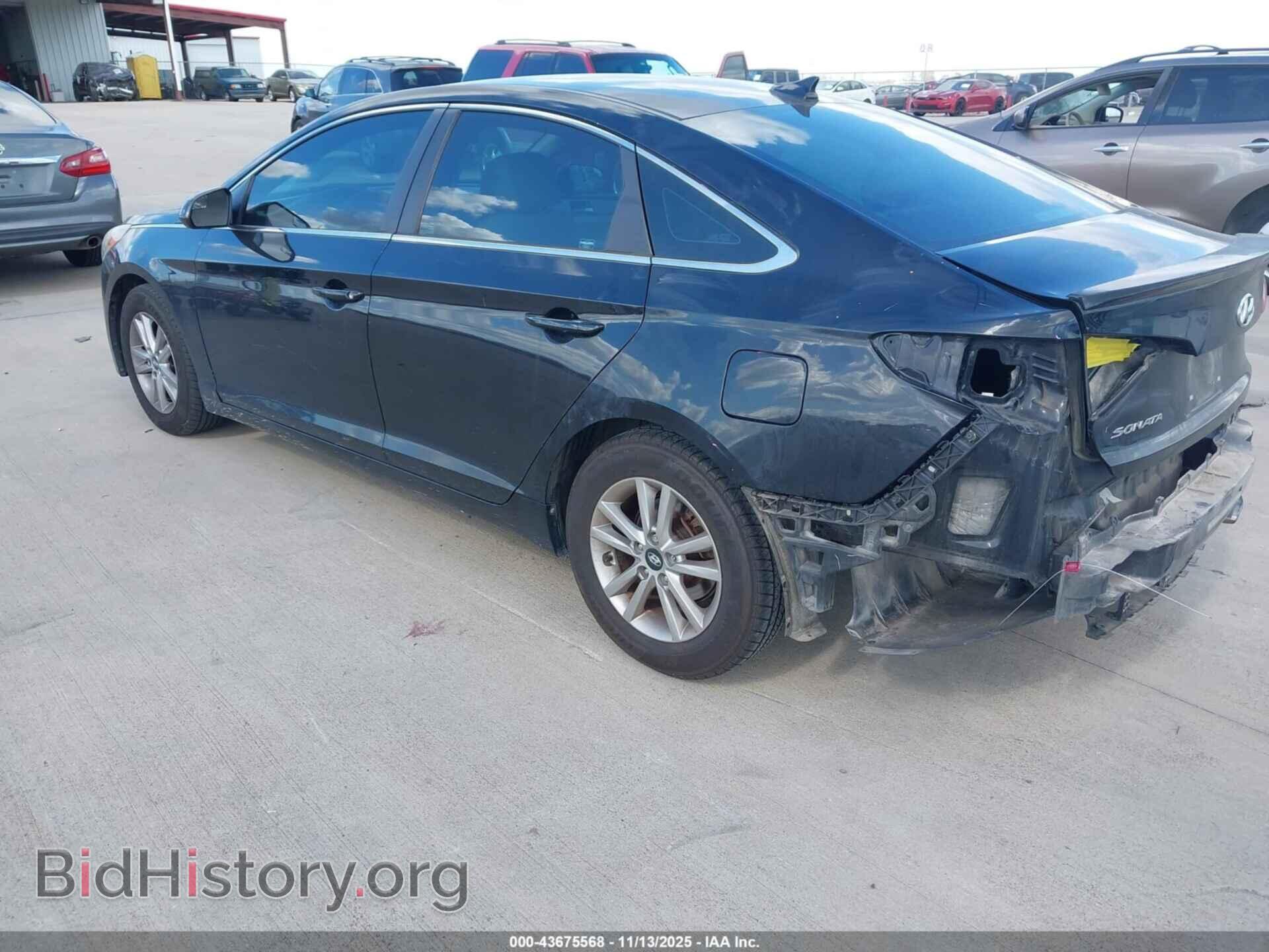 2017 HYUNDAI SONATA - VIN: 5NPE24AF1HH595109 - Фото 3