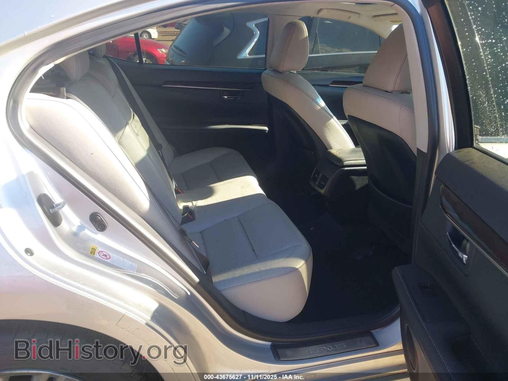 2014 LEXUS ES 350 - VIN: JTHBK1GG7E2146689 - Фото 8