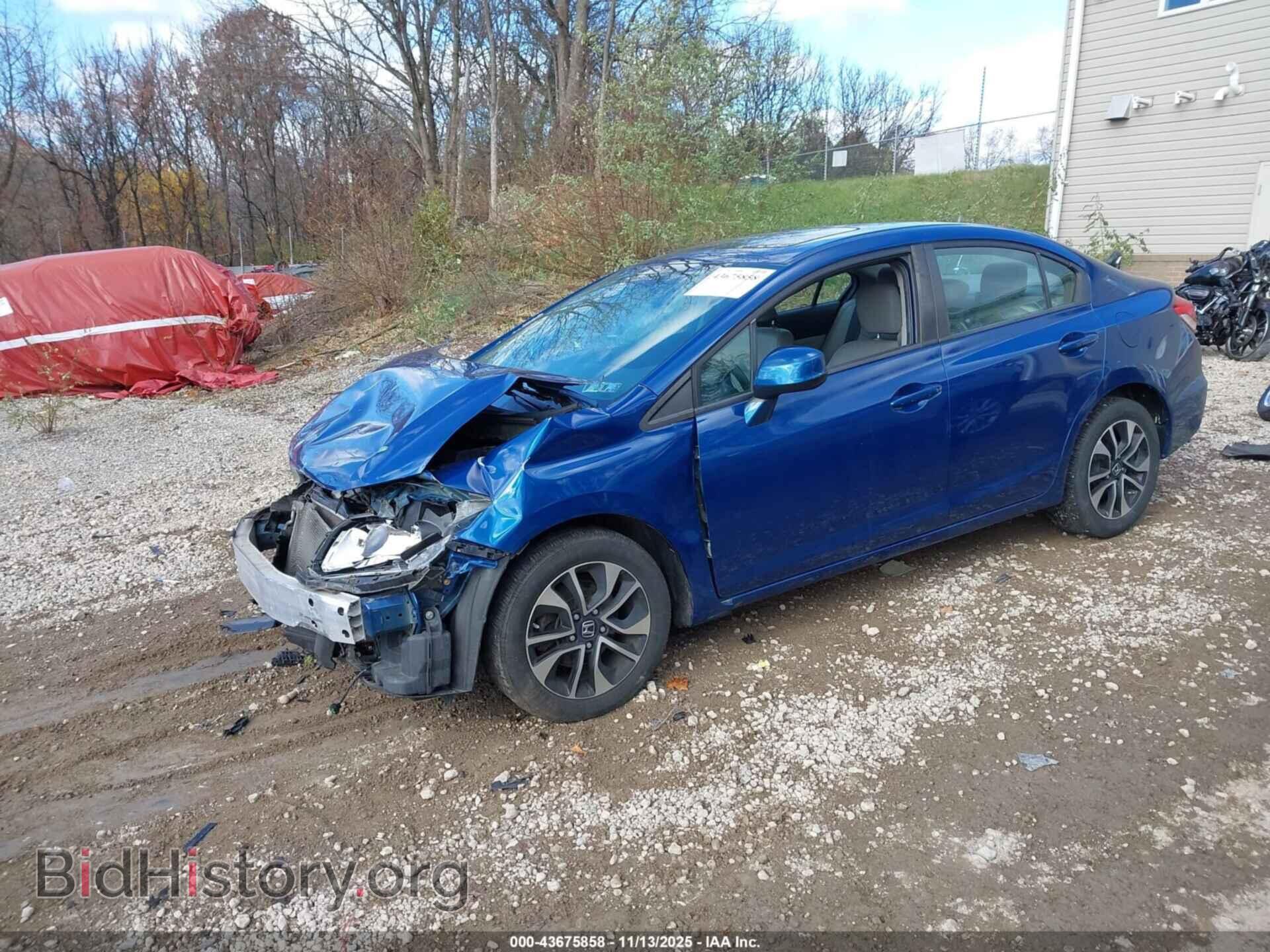 2013 HONDA CIVIC - VIN: 19XFB2F92DE264842 - Фото 2
