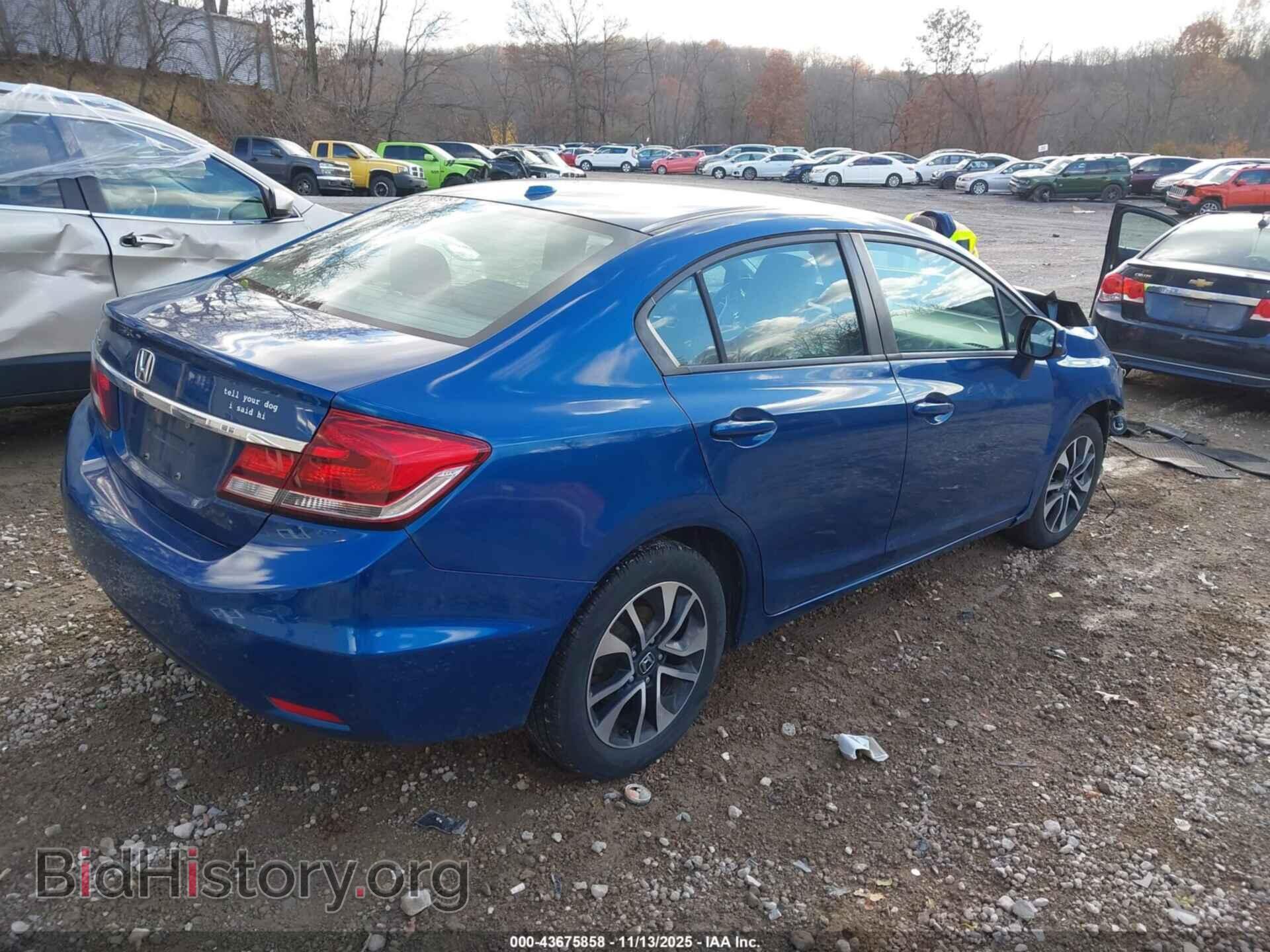 2013 HONDA CIVIC - VIN: 19XFB2F92DE264842 - Фото 4