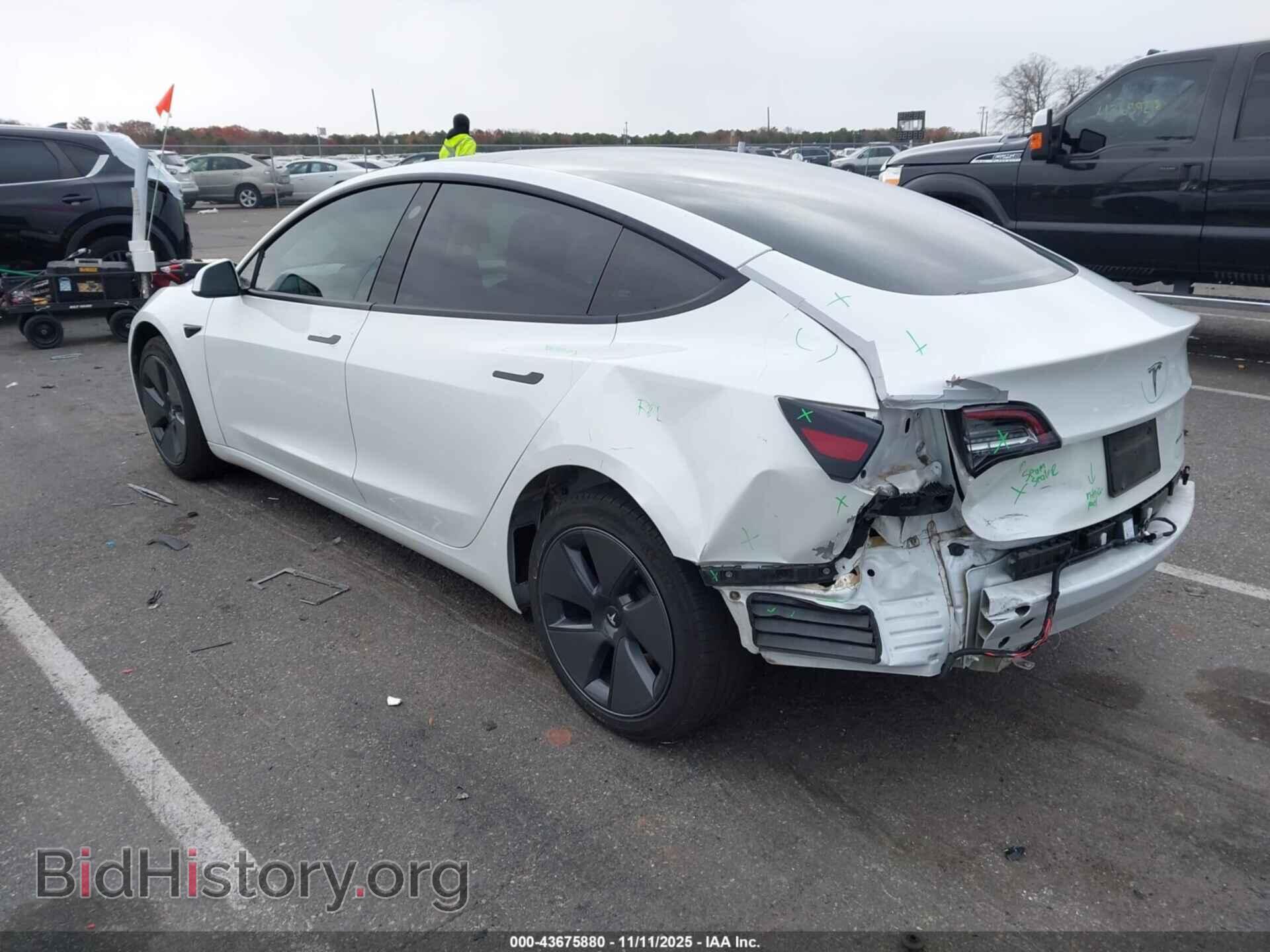 2022 TESLA MODEL 3 - VIN: 5YJ3E1EB0NF339221 - Фото 3