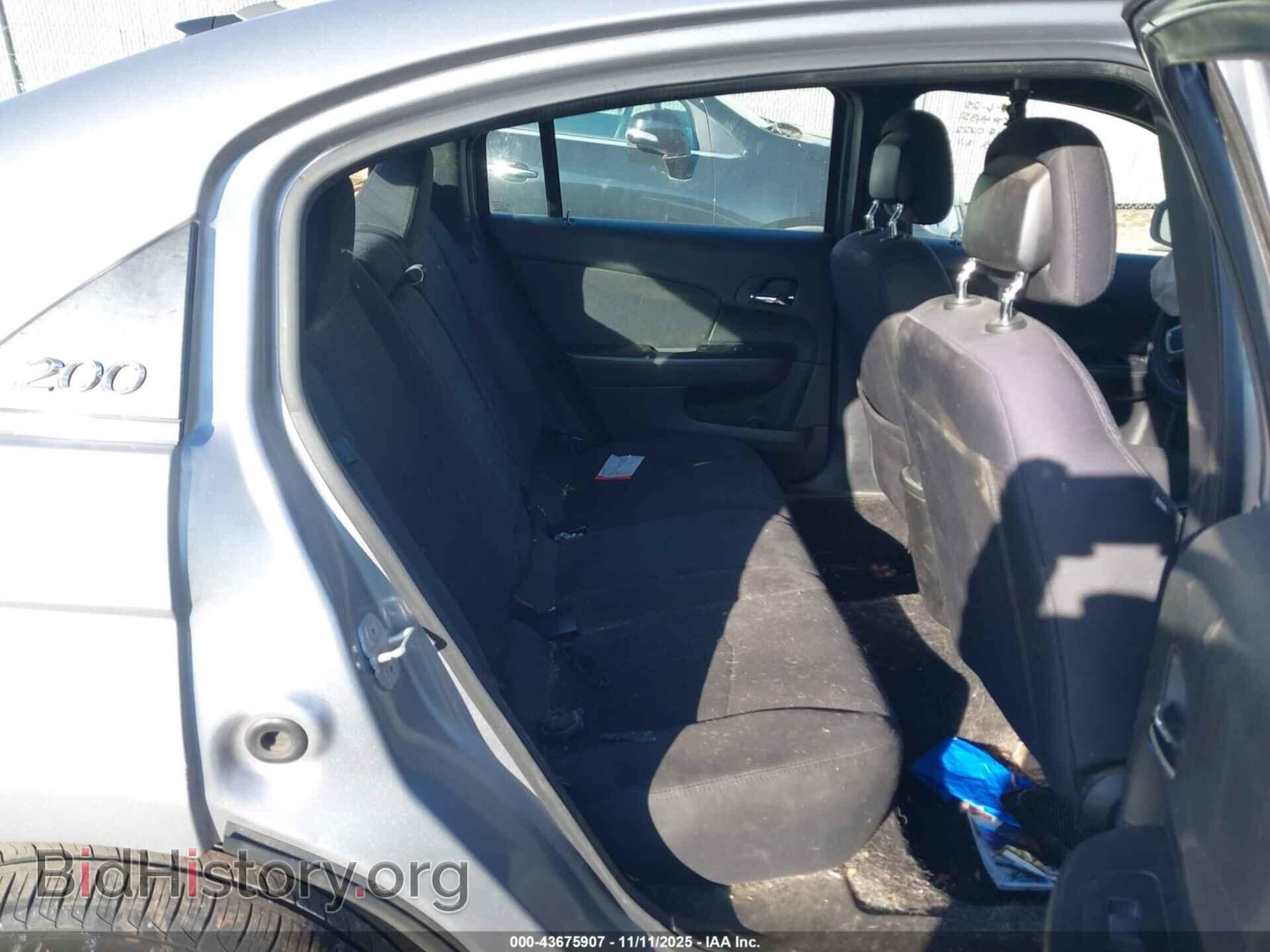 2013 CHRYSLER 200 - VIN: 1C3CCBBB0DN570222 - Фото 8