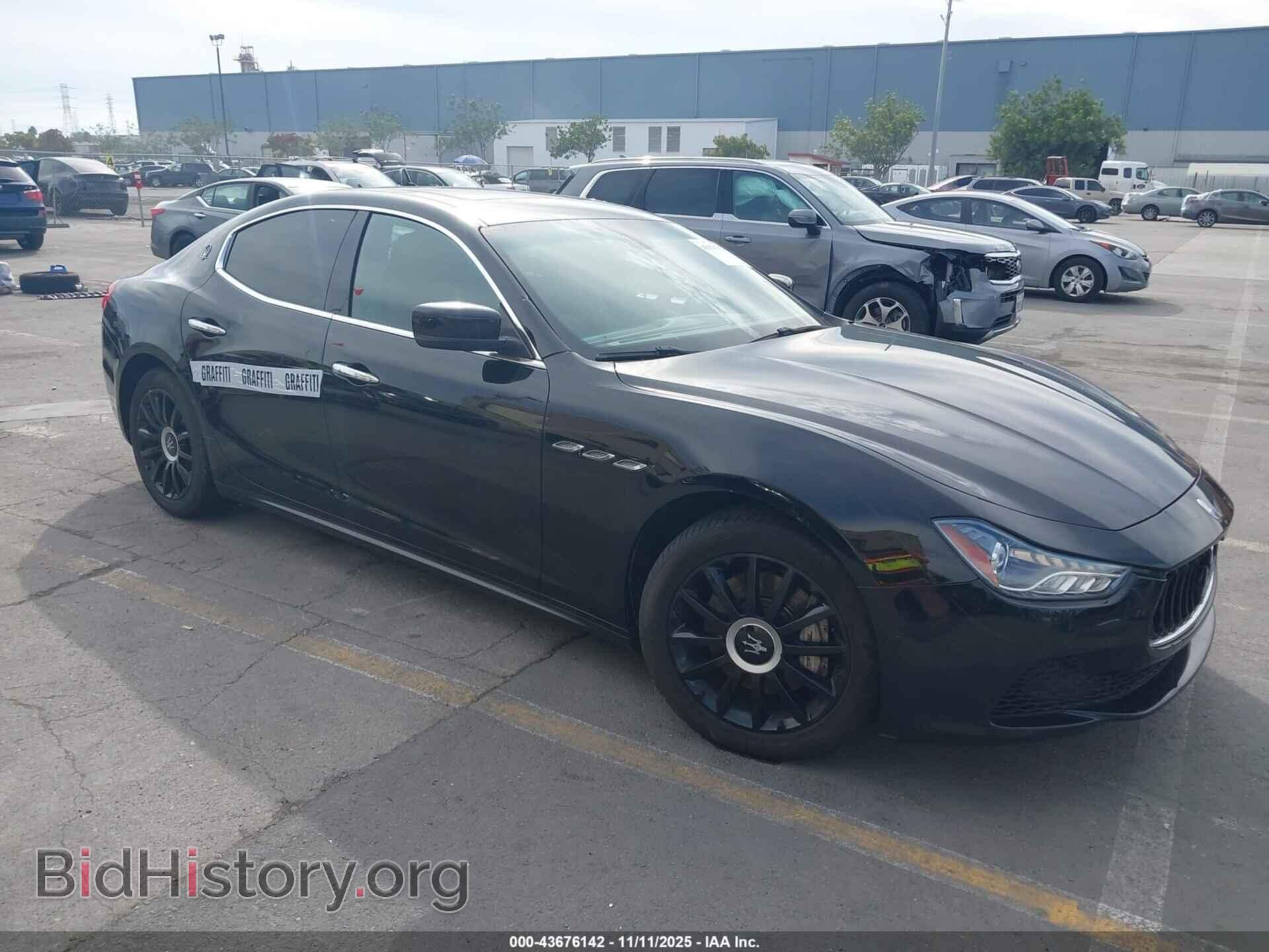 Photo ZAM57XSA8E1106208 - MASERATI GHIBLI 2014