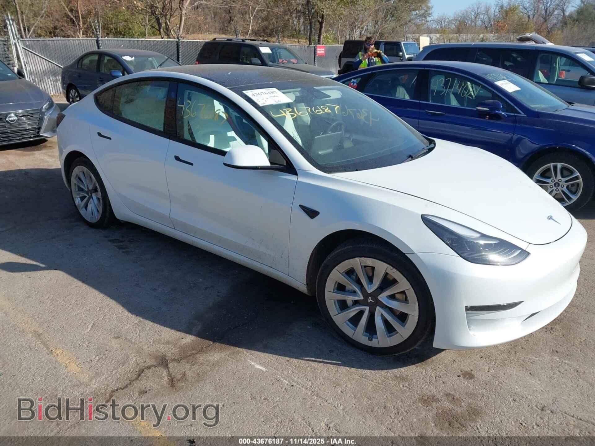 Photo 5YJ3E1EBXPF621305 - TESLA MODEL 3 2023