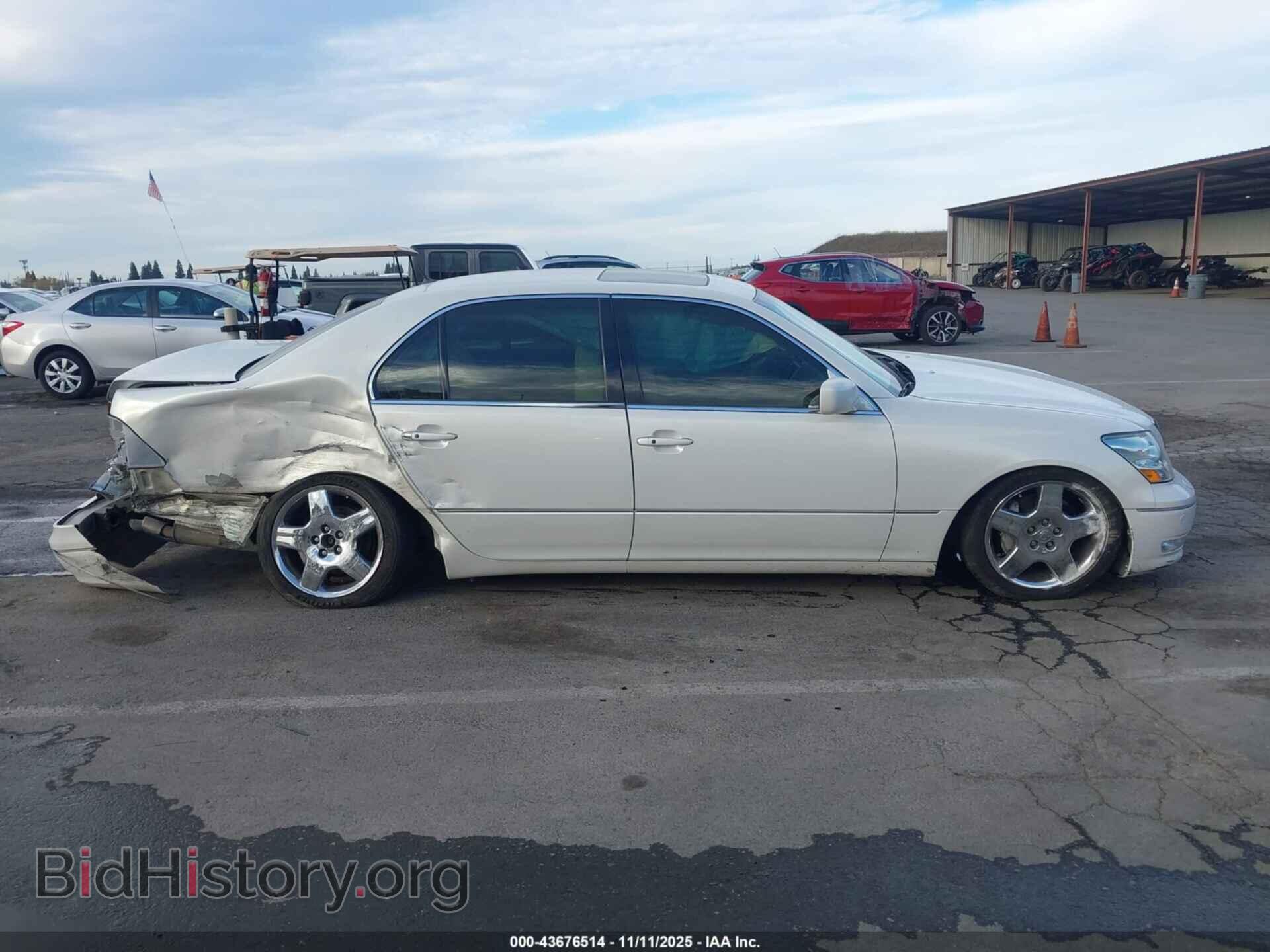 2005 LEXUS LS 430 - VIN: JTHBN36F655002853 - Фото 13