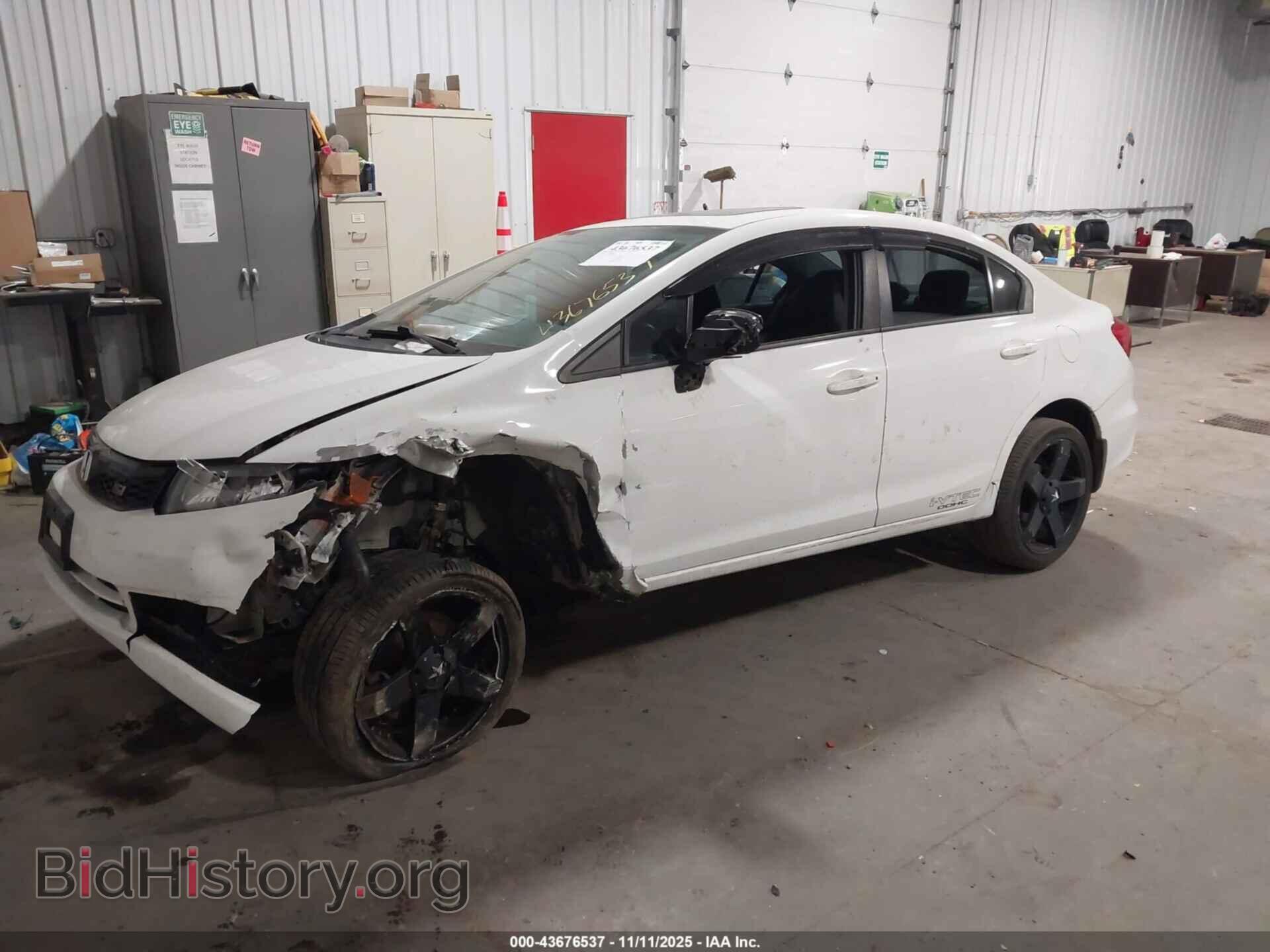 2012 HONDA CIVIC - VIN: 2HGFB6E52CH703998 - Фото 2