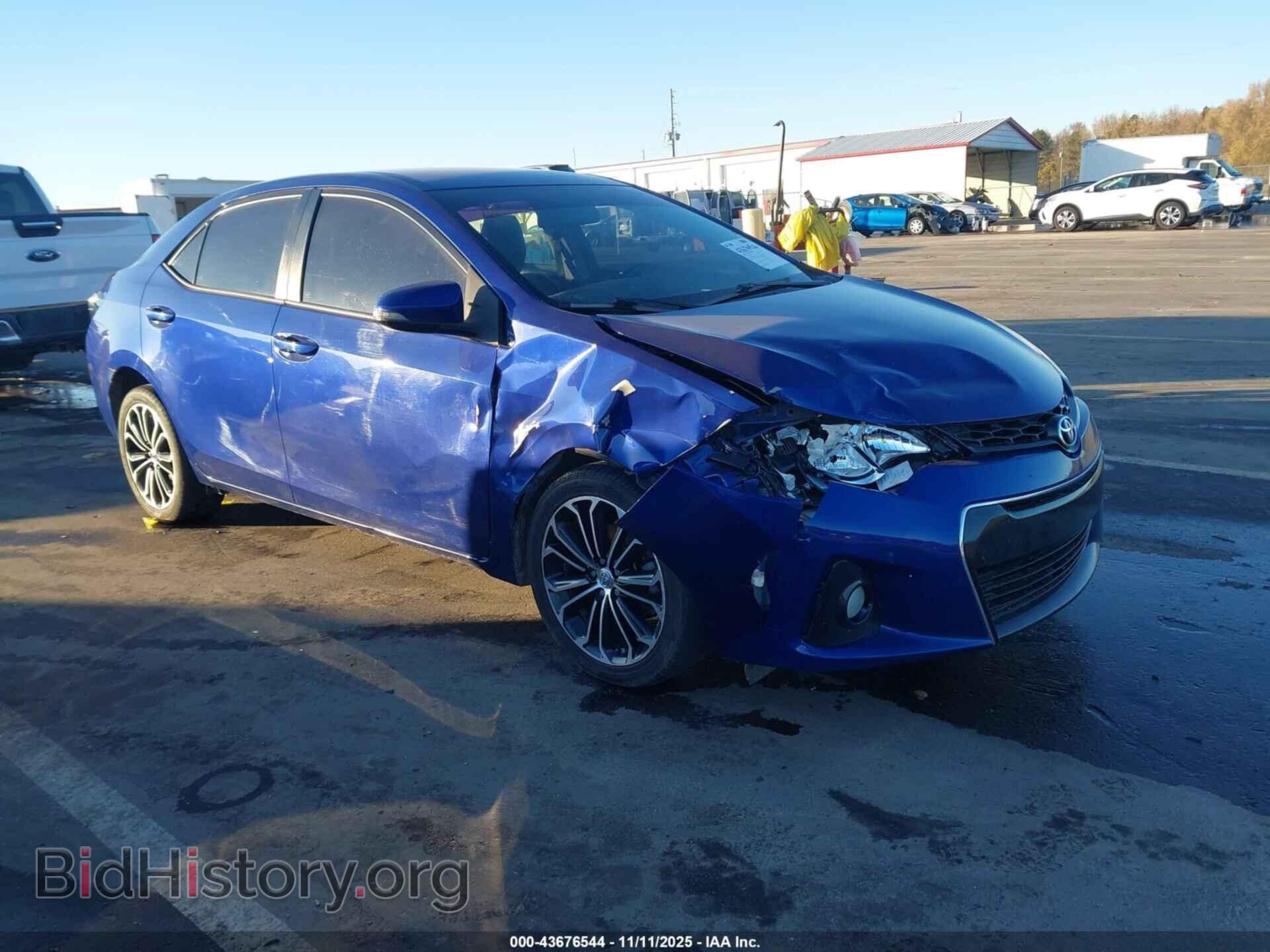 Photo 2T1BURHEXGC608738 - TOYOTA COROLLA 2016