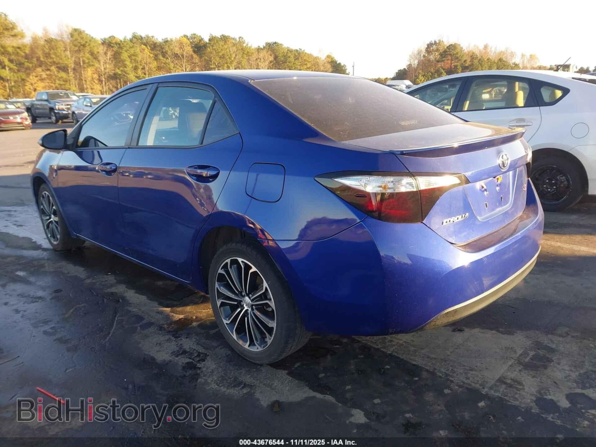 2016 TOYOTA COROLLA - VIN: 2T1BURHEXGC608738 - Фото 3