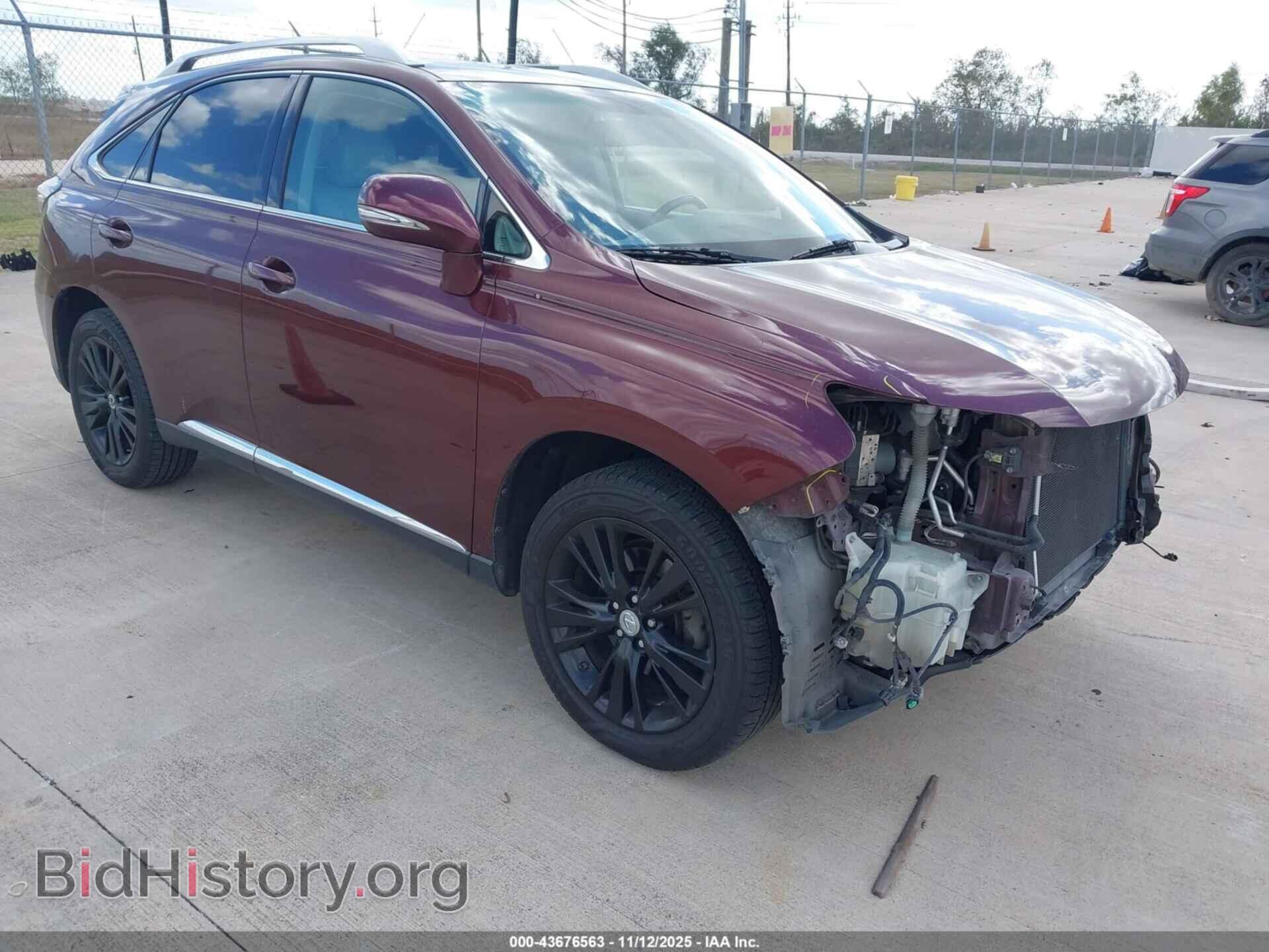 Фотография 2T2ZK1BA3DC131539 - LEXUS RX 350 2013