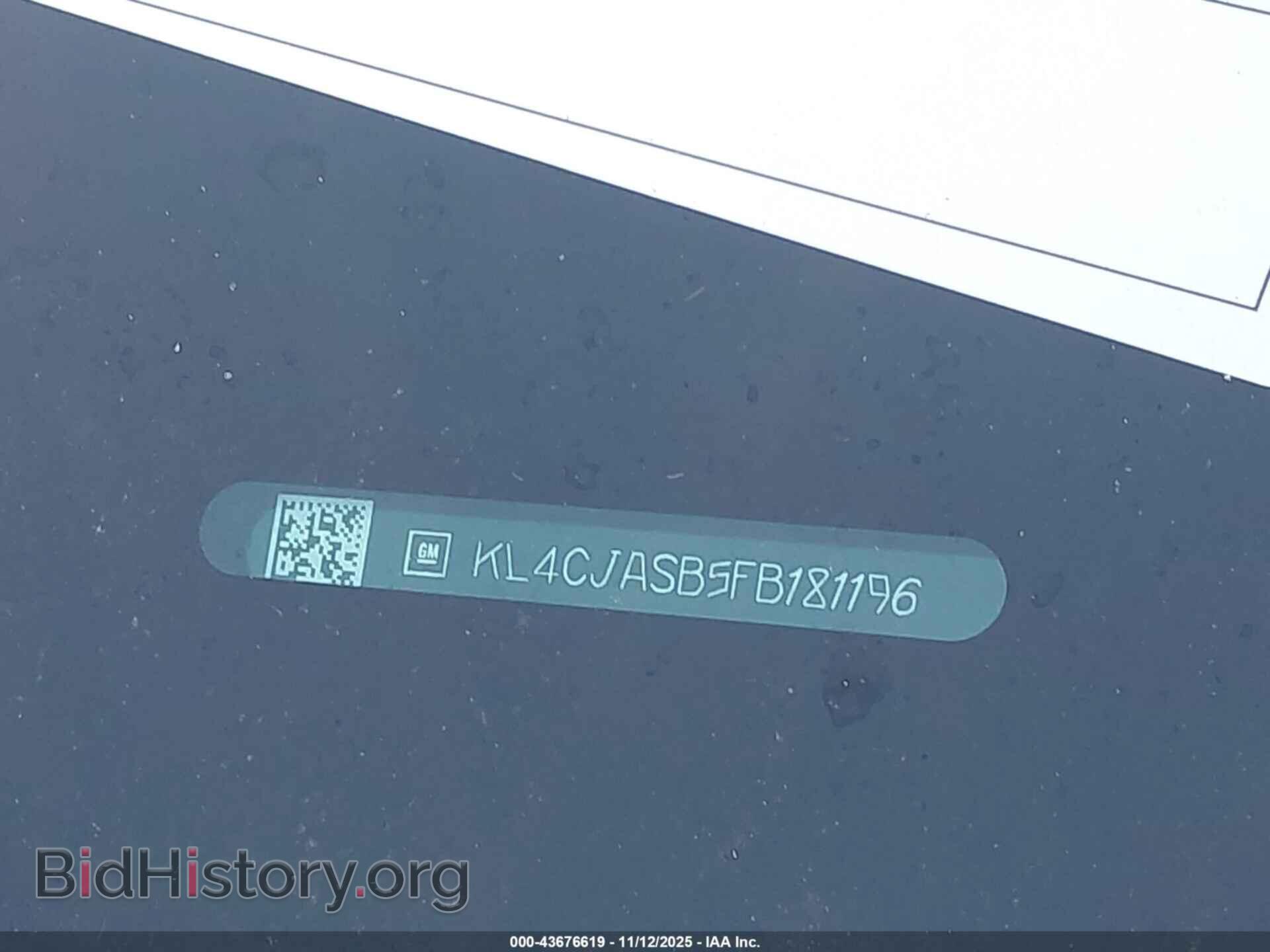 2015 BUICK ENCORE - VIN: KL4CJASB5FB181196 - Photo 9