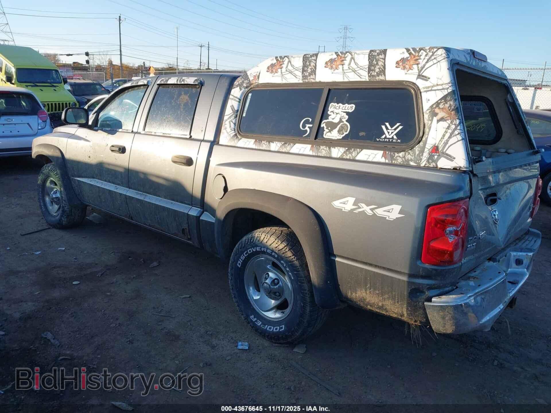 2006 DODGE DAKOTA - VIN: 1D7HW48N06S630192 - Фото 3
