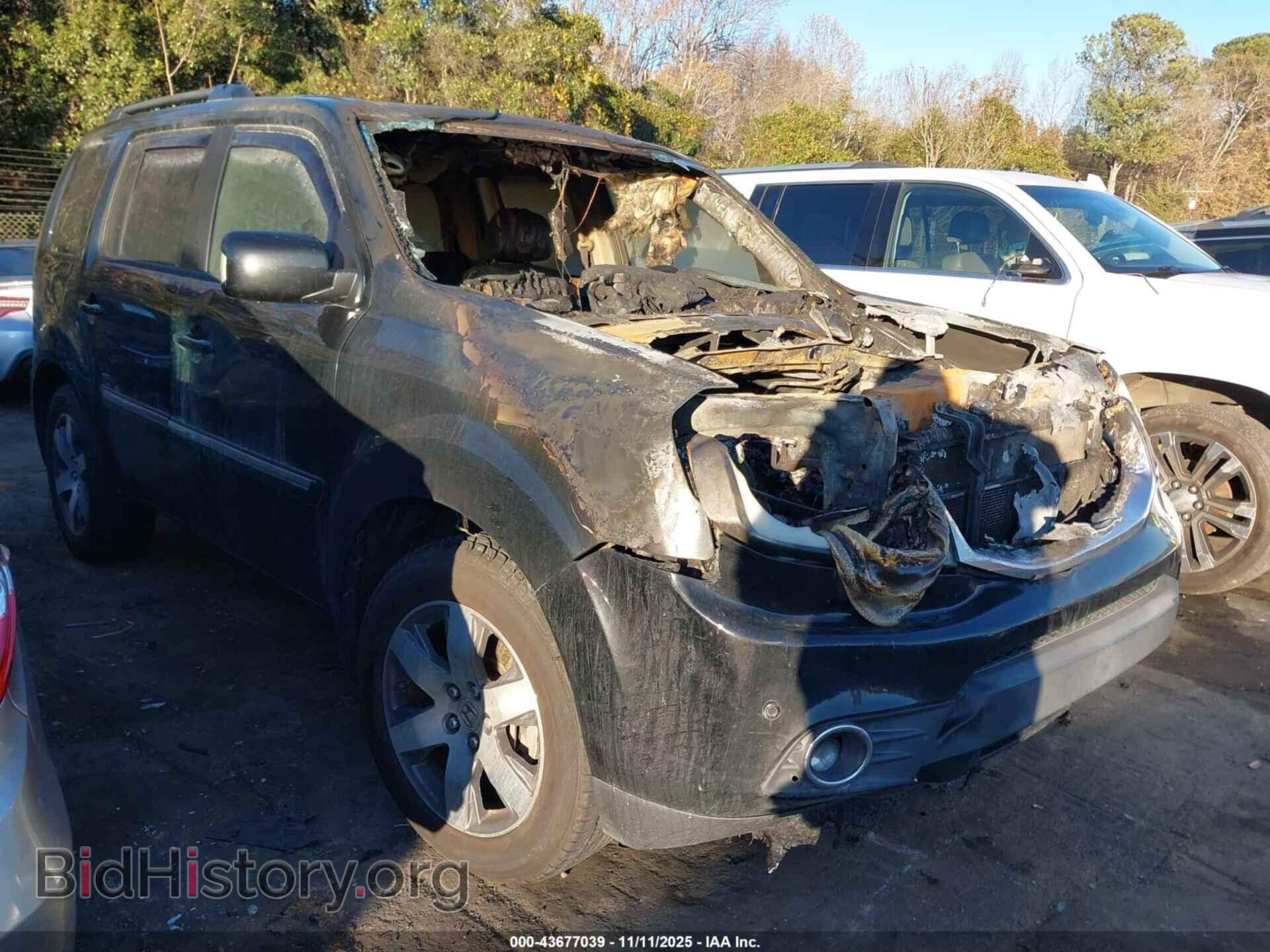 Фотография 5FNYF4H92DB047646 - HONDA PILOT 2013