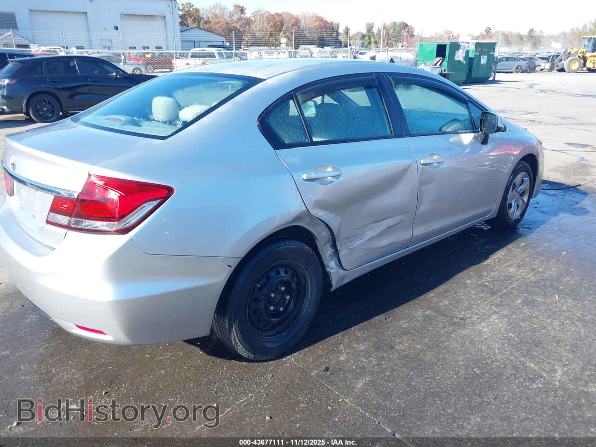 2013 HONDA CIVIC - VIN: 2HGFB2F54DH593707 - Фото 6