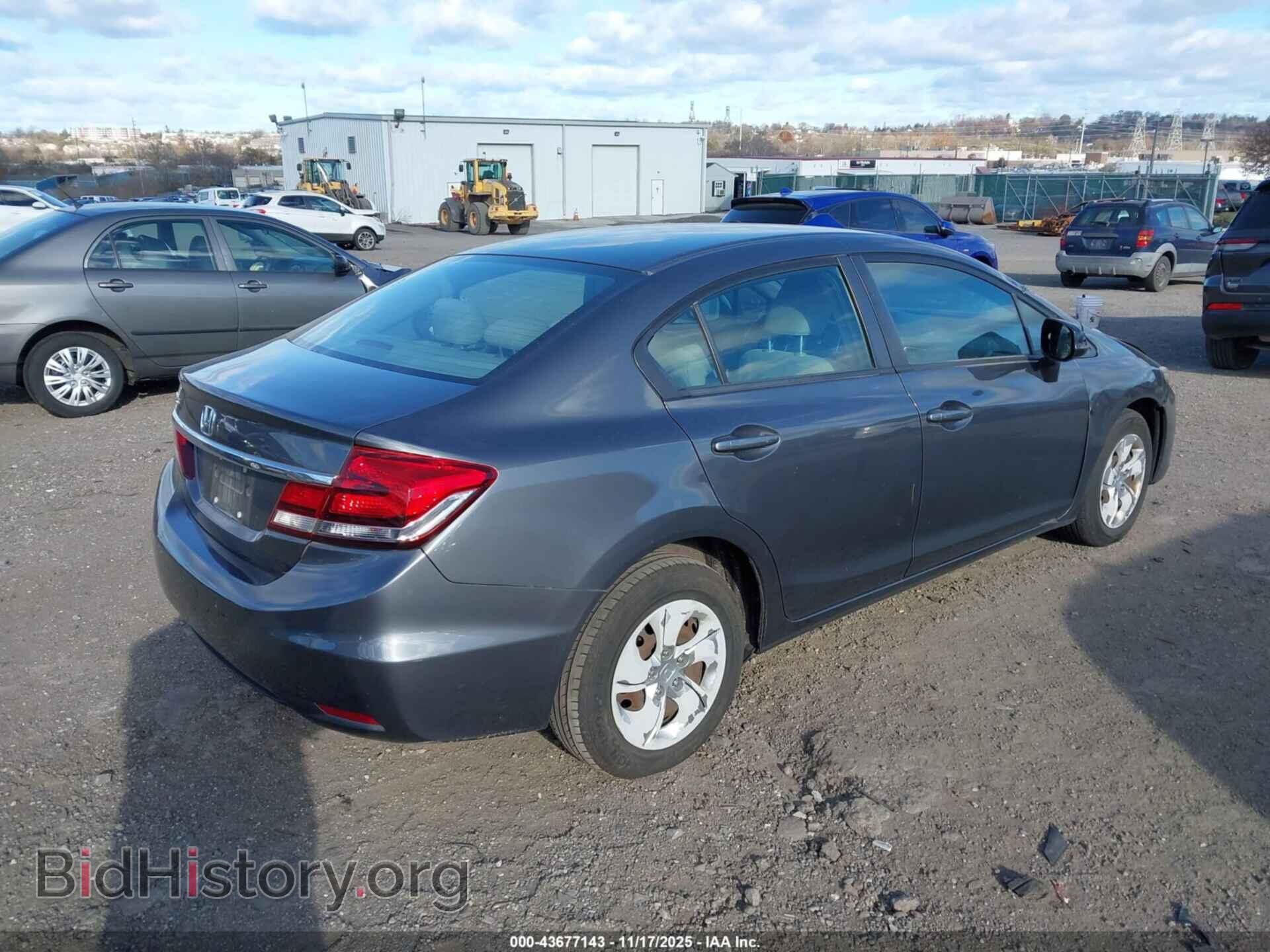 2013 HONDA CIVIC - VIN: 2HGFB2F56DH599752 - Фото 4