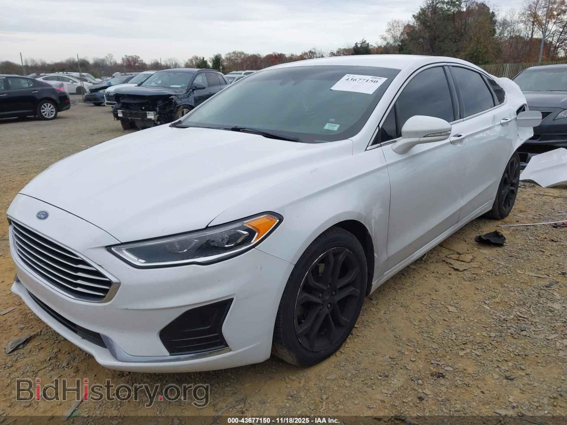 2019 FORD FUSION - VIN: 3FA6P0CD7KR145260 - Фото 2