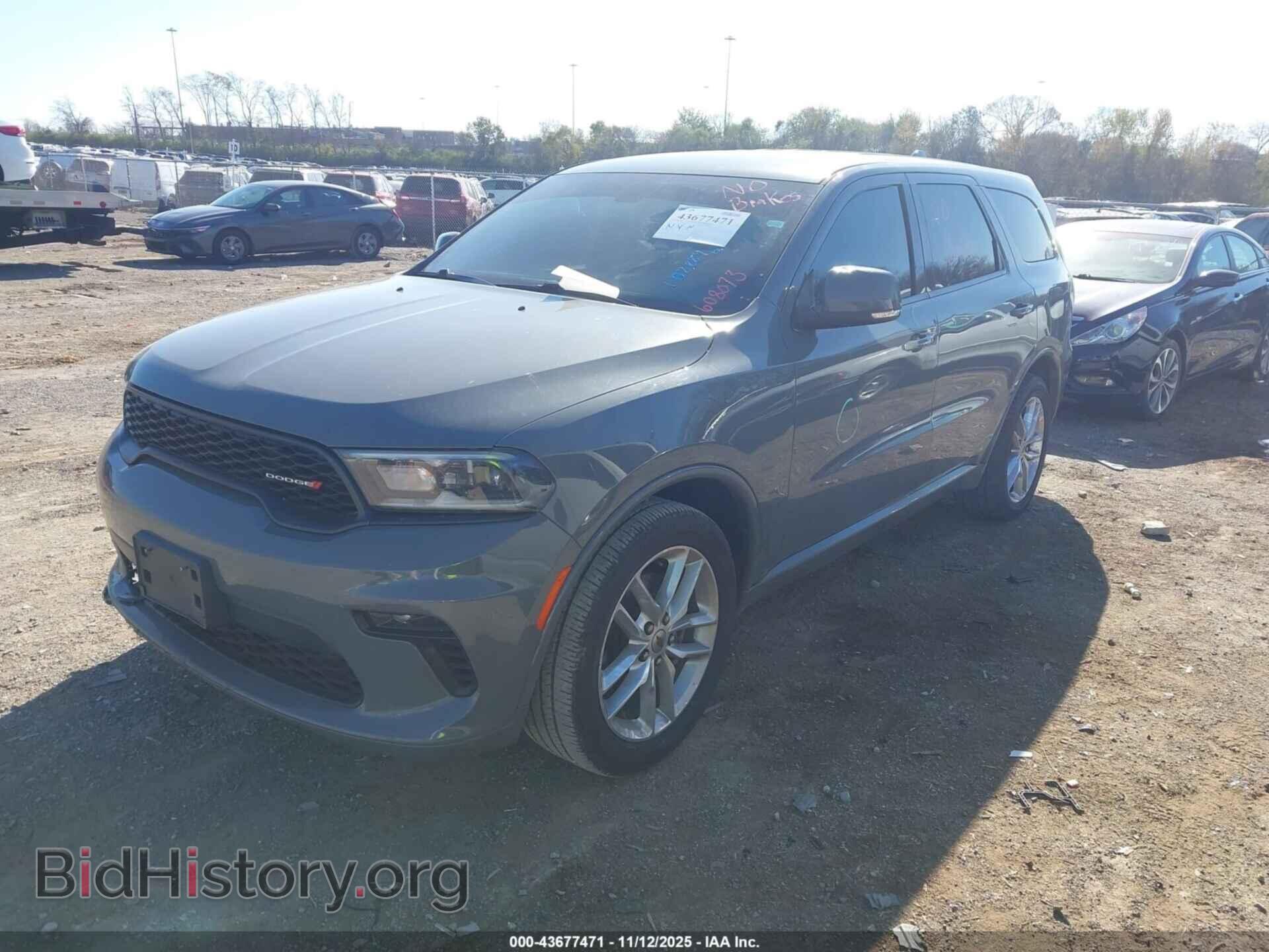 2021 DODGE DURANGO - VIN: 1C4RDHDG0MC608073 - Photo 2