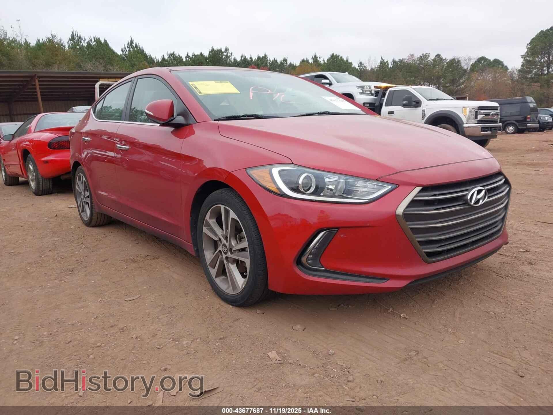 Photo 5NPD84LF8HH018892 - HYUNDAI ELANTRA 2017