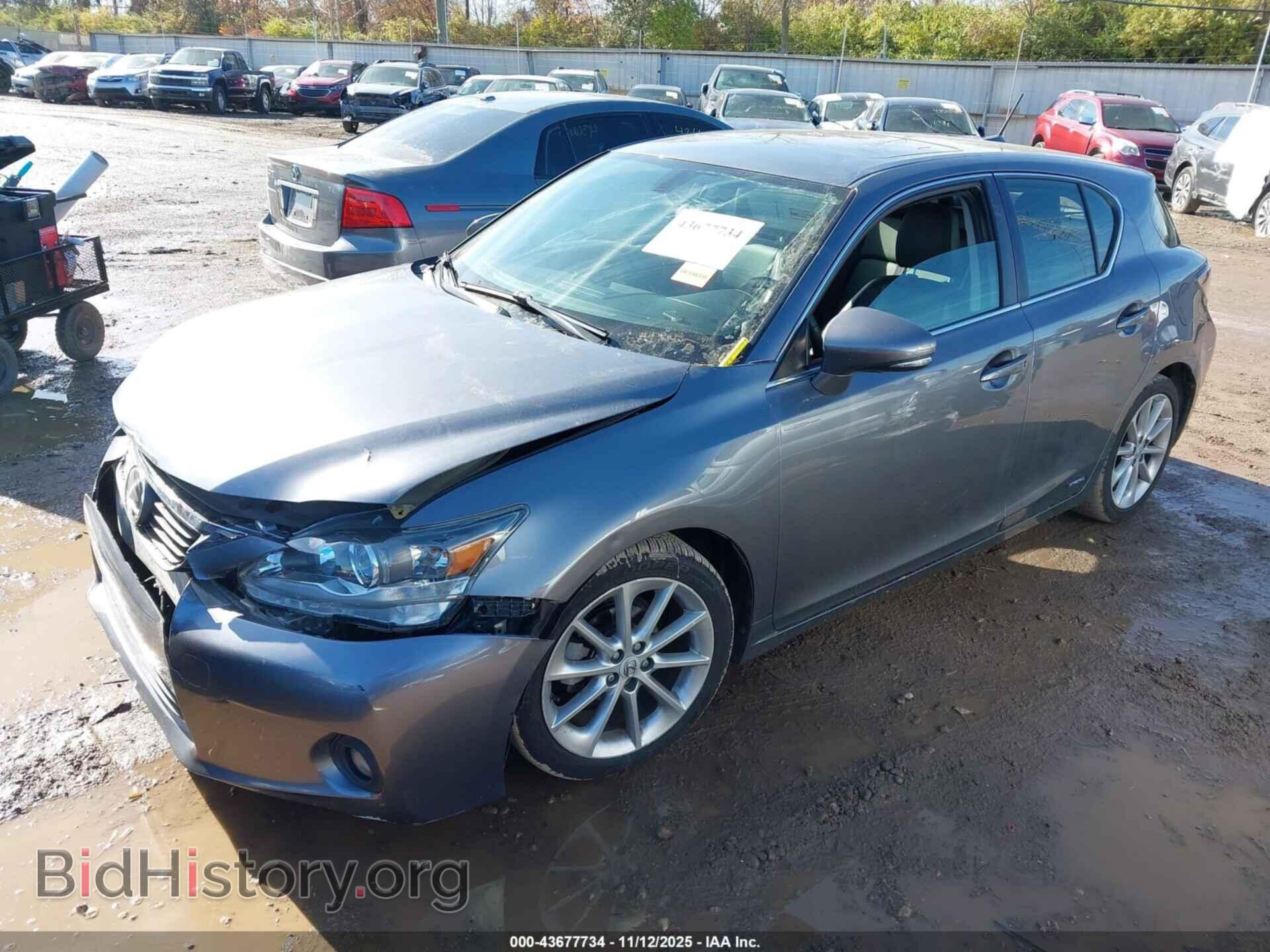 2013 LEXUS CT 200H - VIN: JTHKD5BH0D2171692 - Фото 2