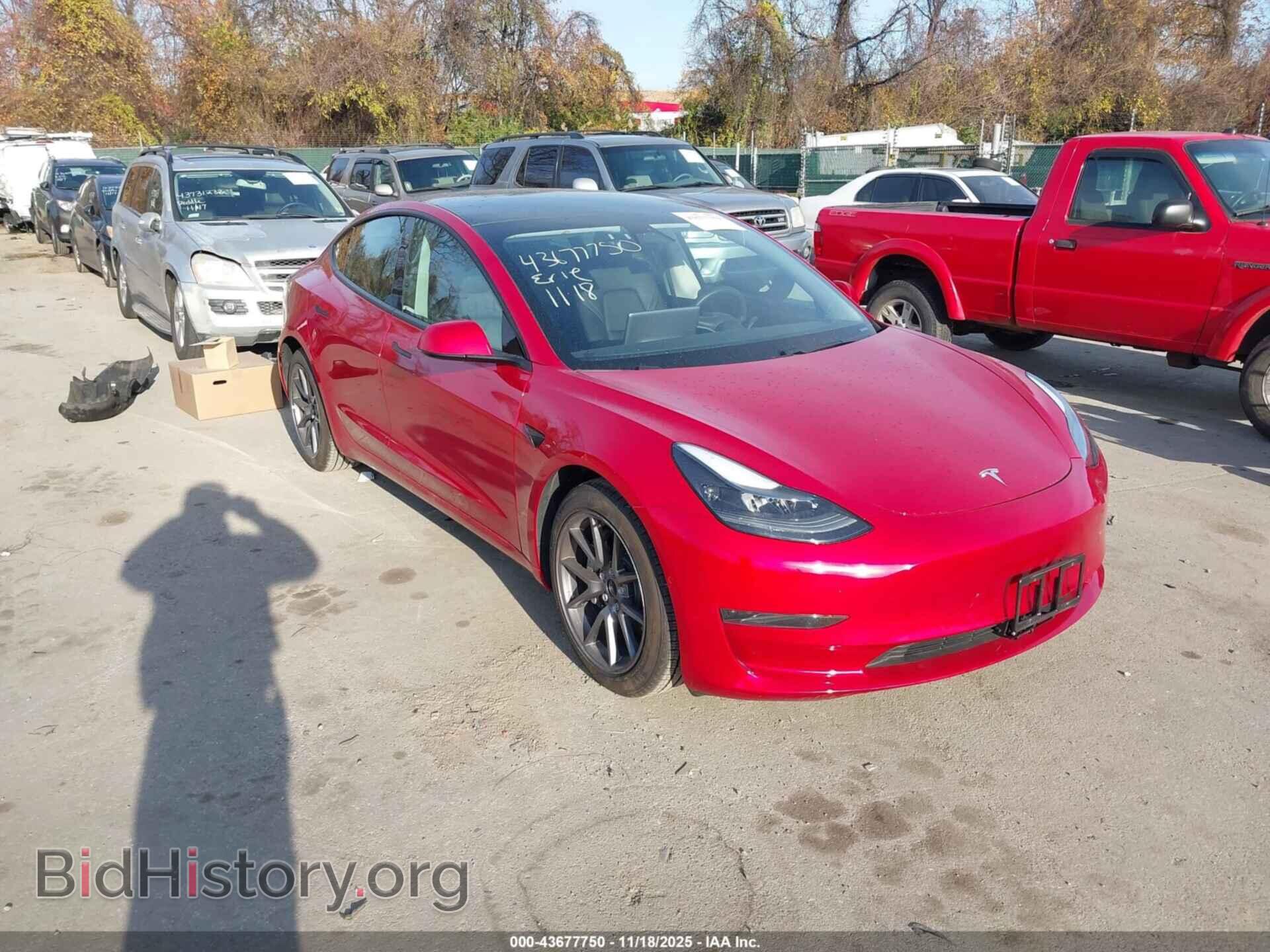 Фотография 5YJ3E1EA7MF943046 - TESLA MODEL 3 2021