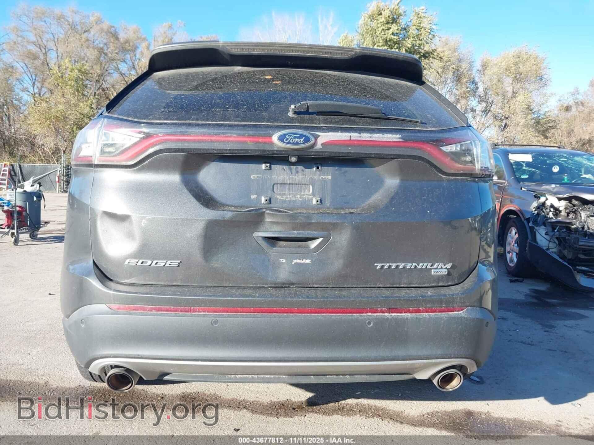 2015 FORD EDGE - VIN: 2FMTK4K87FBB00407 - Фото 6