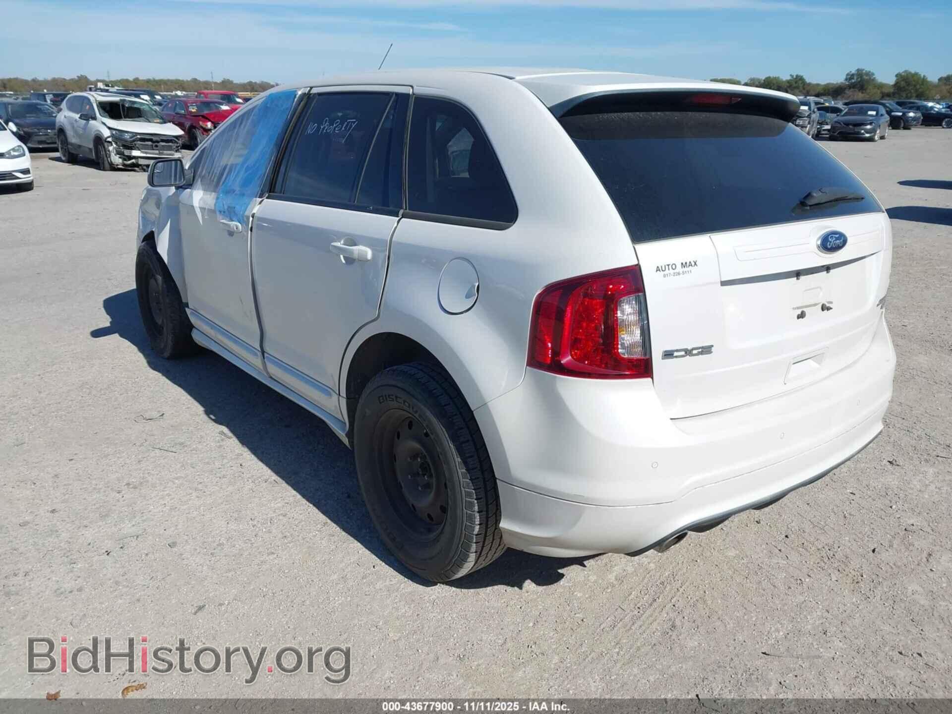 2013 FORD EDGE - VIN: 2FMDK4AK0DBA15620 - Фото 3
