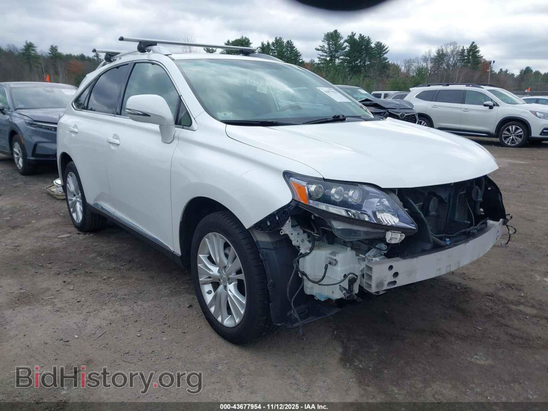 Фотография JTJBC1BA7B2044853 - LEXUS RX 450H 2011