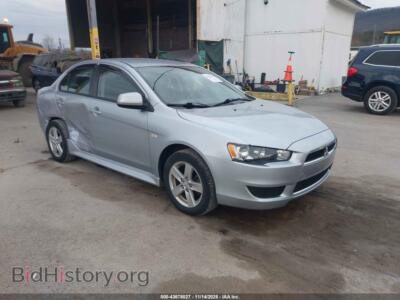 2014 Mitsubishi LANCER SE, серебристый — VIN JA32V2FW2EU005121, IAAI