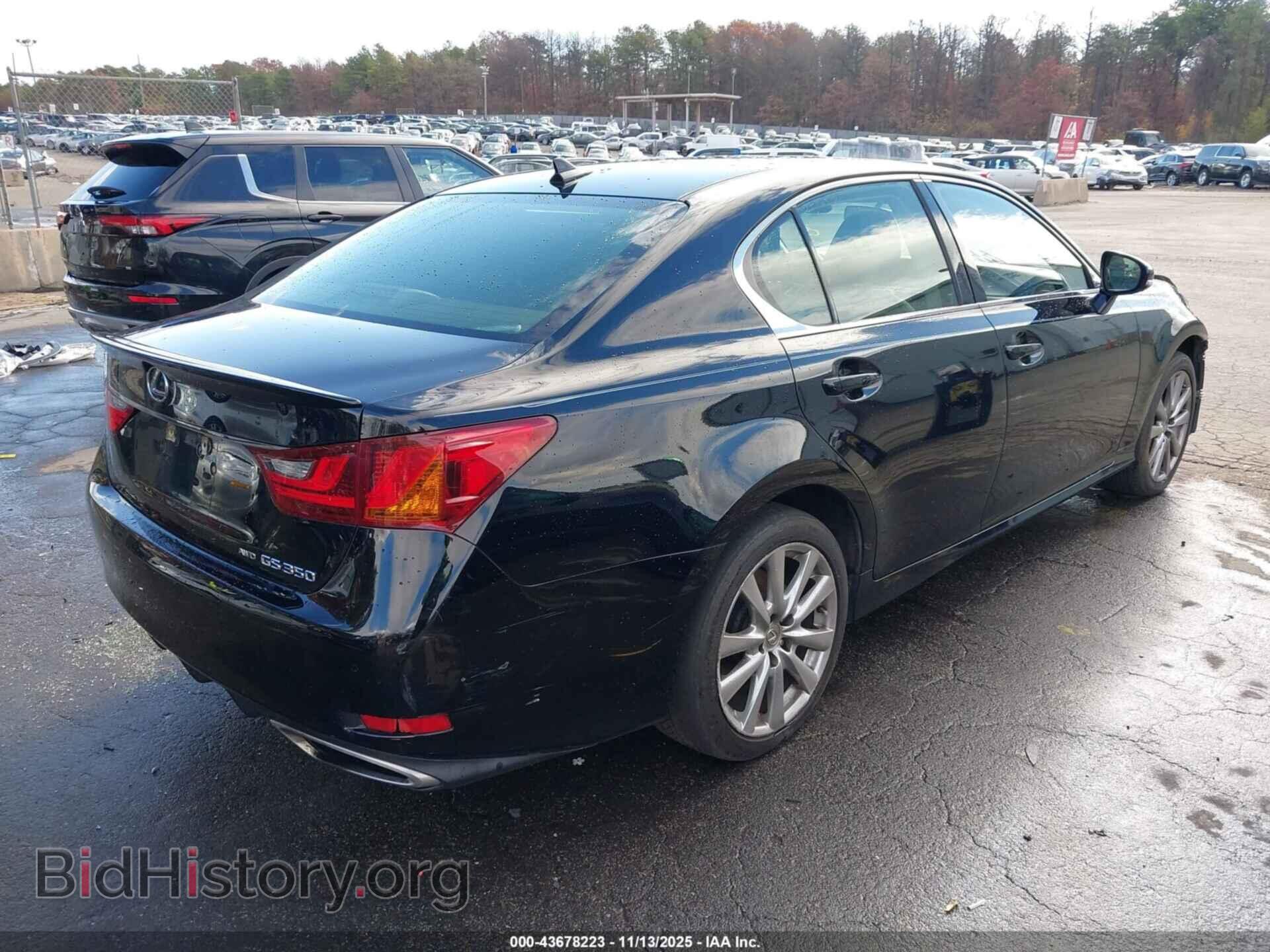 2014 LEXUS GS 350 - VIN: JTHCE1BL9E5024303 - Фото 4
