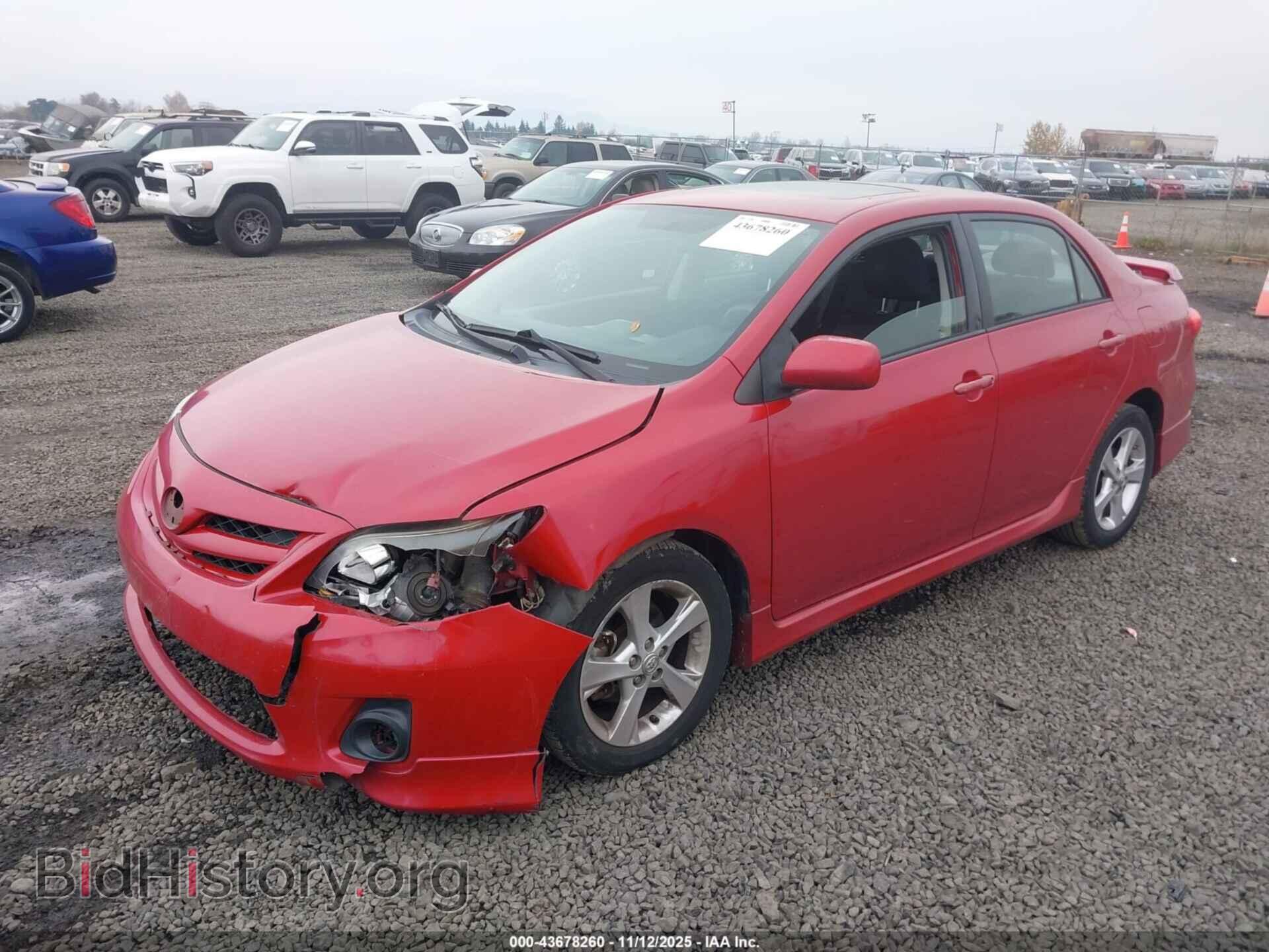2012 TOYOTA COROLLA - VIN: 2T1BU4EE2CC767268 - Фото 2