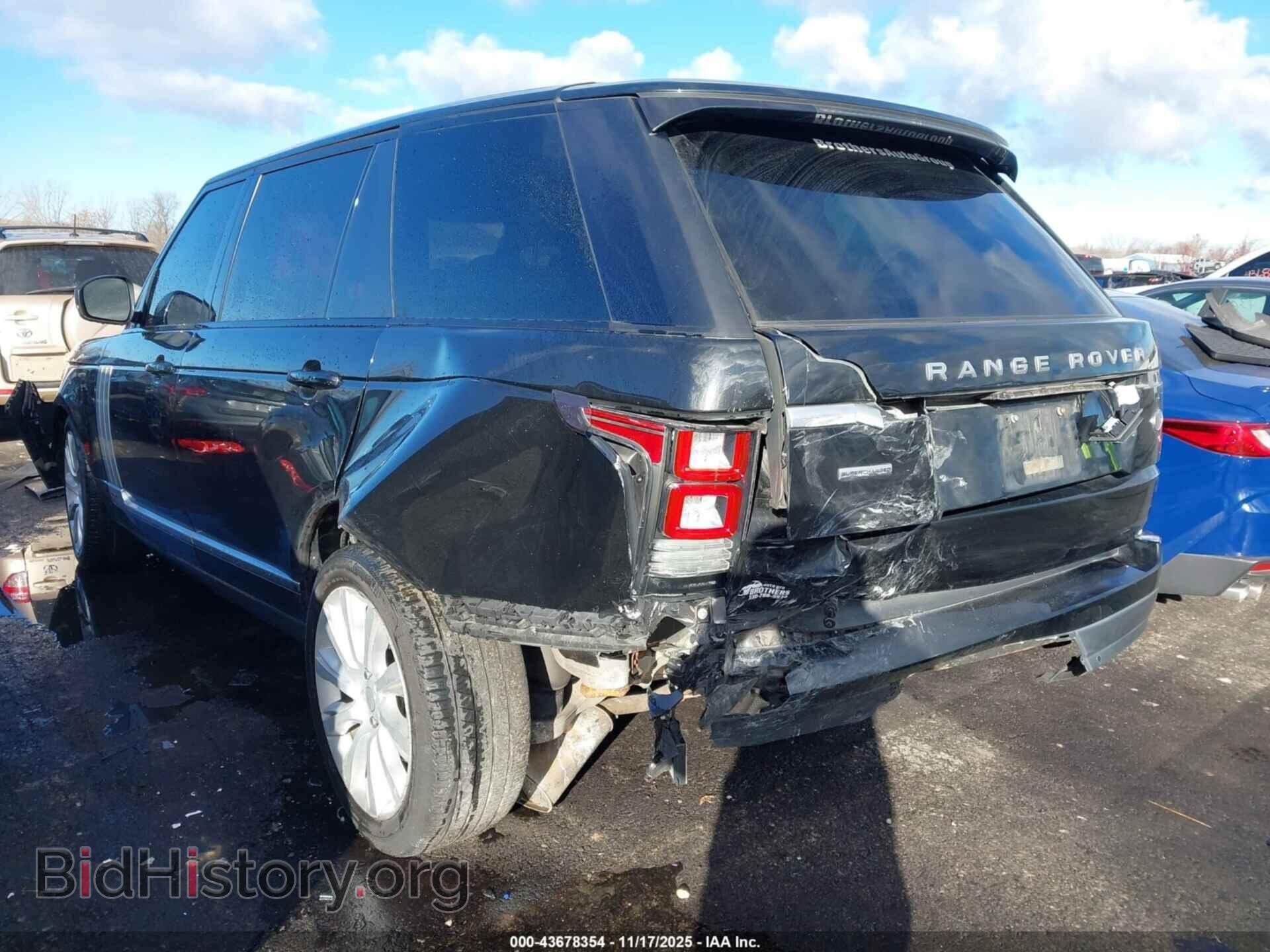 2017 LAND ROVER RANGE ROVER - VIN: SALGS5FE1HA351703 - Фото 3