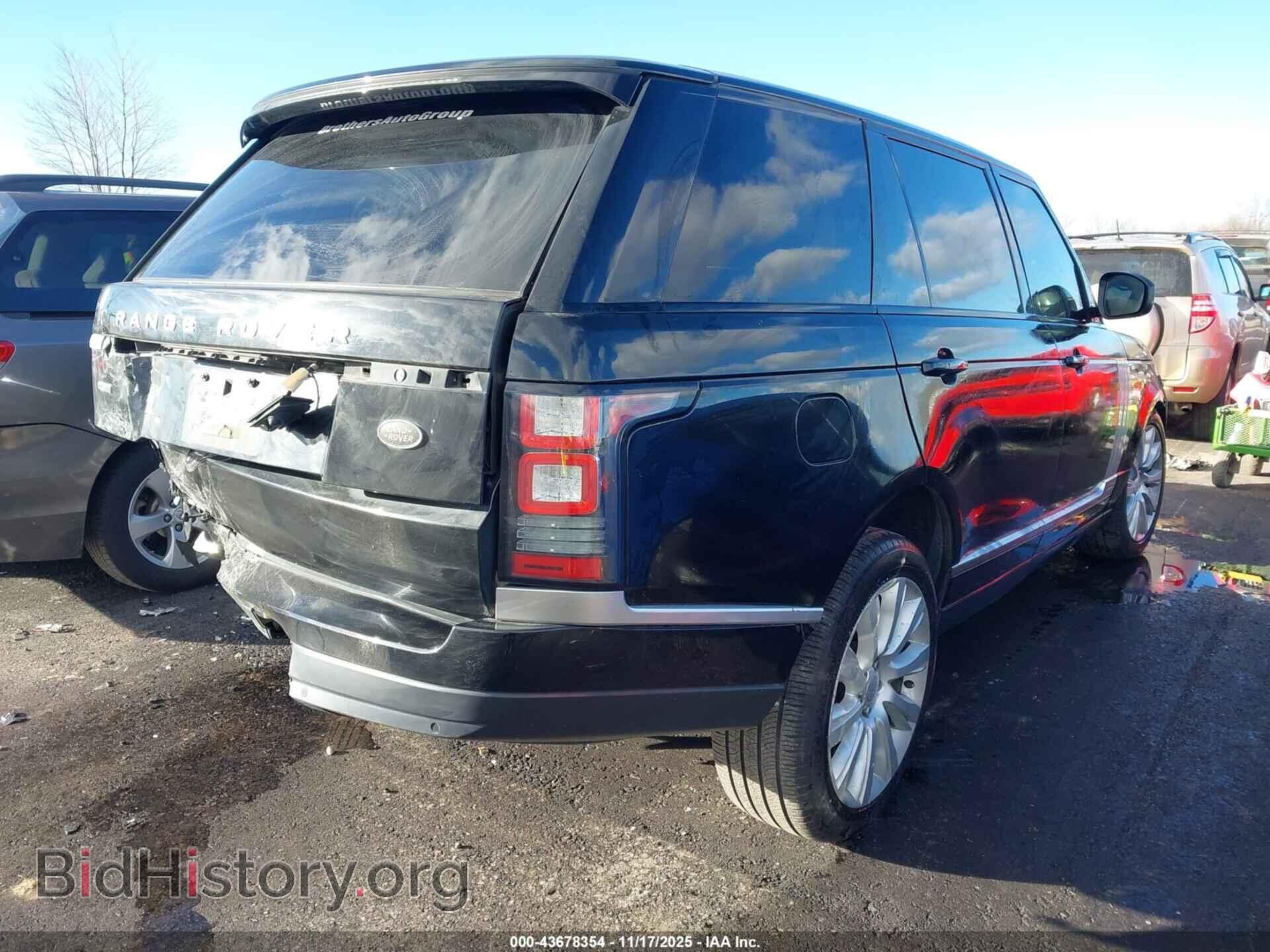 2017 LAND ROVER RANGE ROVER - VIN: SALGS5FE1HA351703 - Фото 4