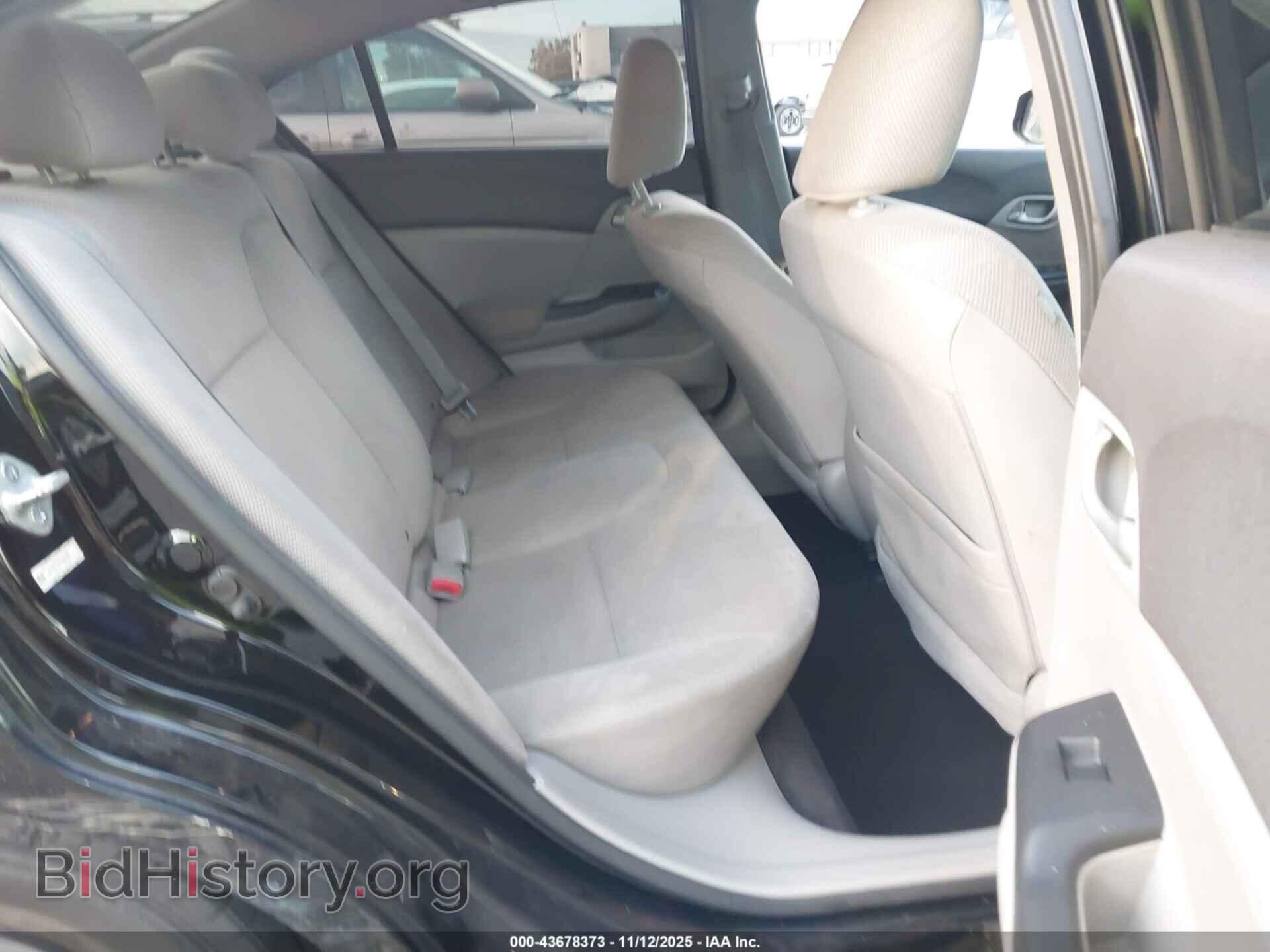 2012 HONDA CIVIC - VIN: 19XFB2F55CE303368 - Фото 8
