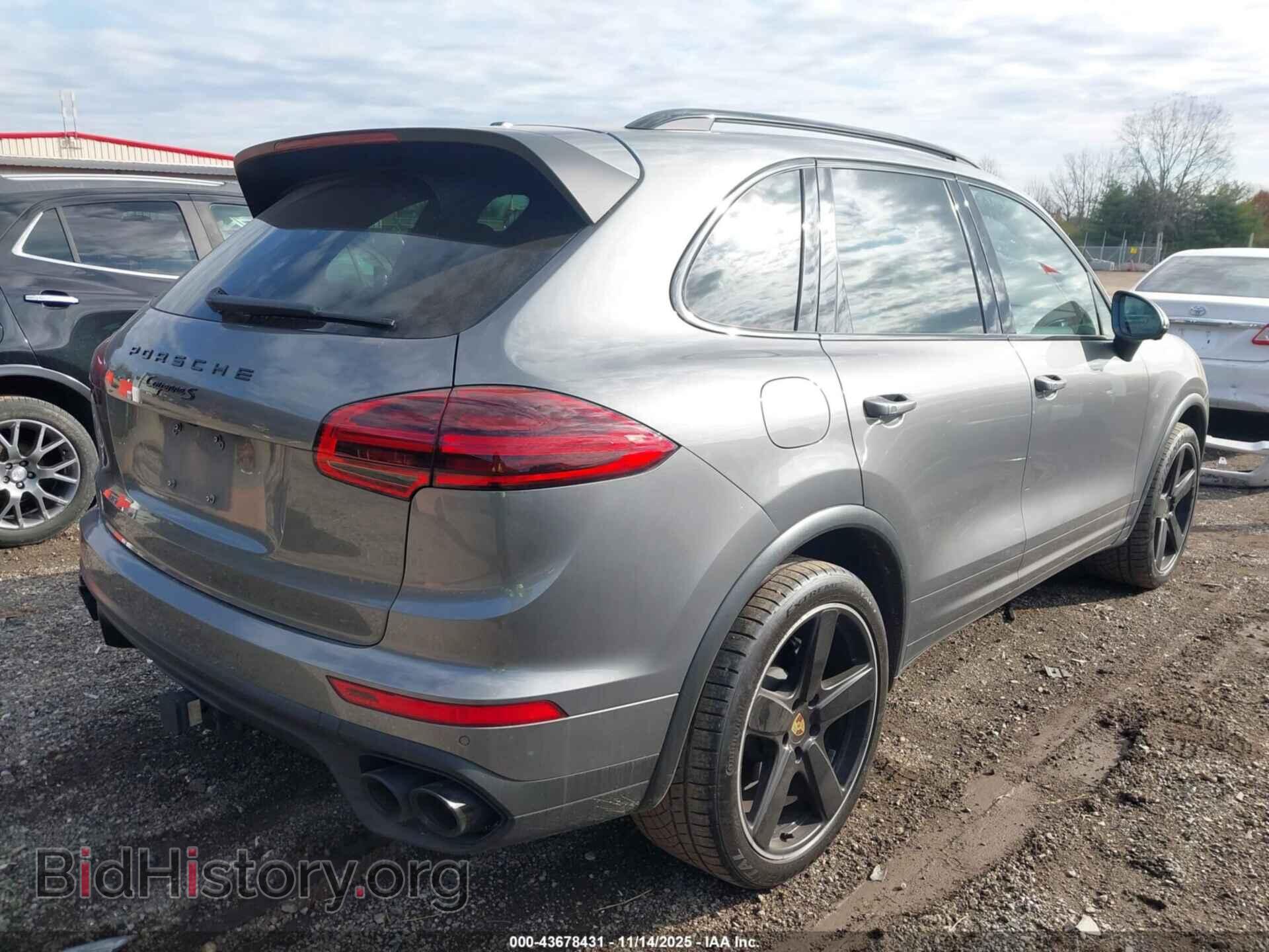 2017 PORSCHE CAYENNE - VIN: WP1AB2A22HLA53222 - Фото 4