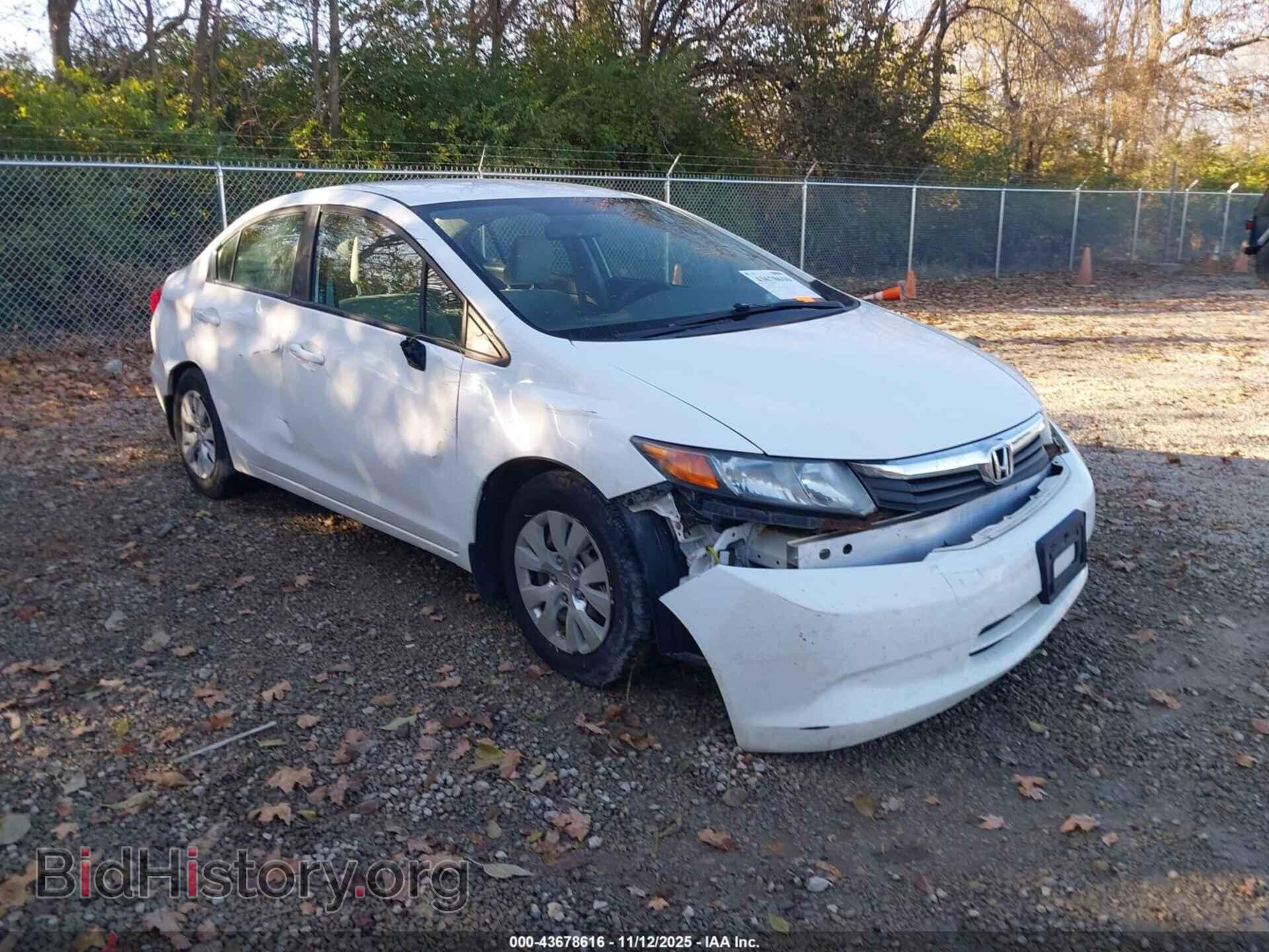 Photo 19XFB2F57CE106914 - HONDA CIVIC 2012