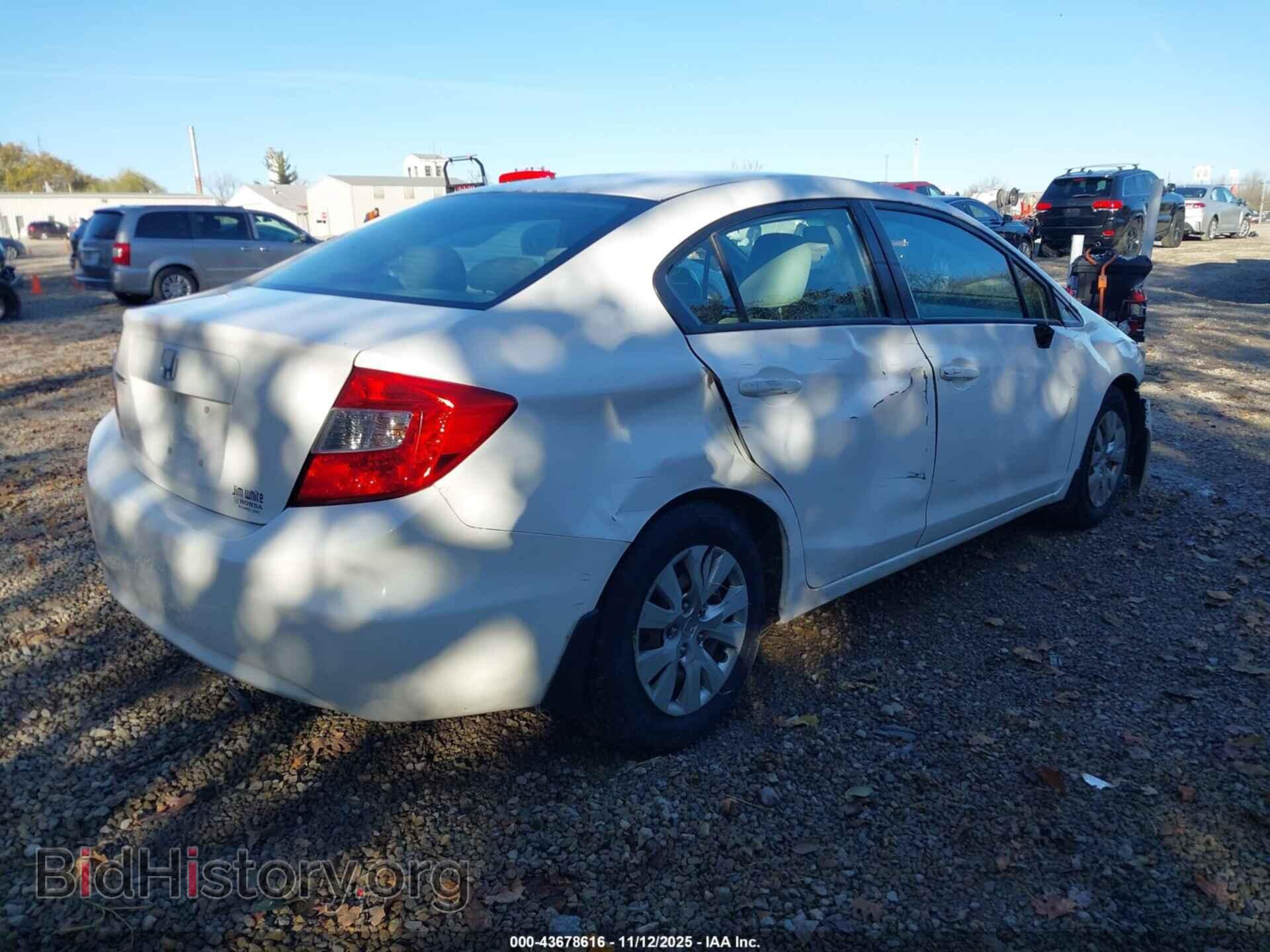 2012 HONDA CIVIC - VIN: 19XFB2F57CE106914 - Фото 4