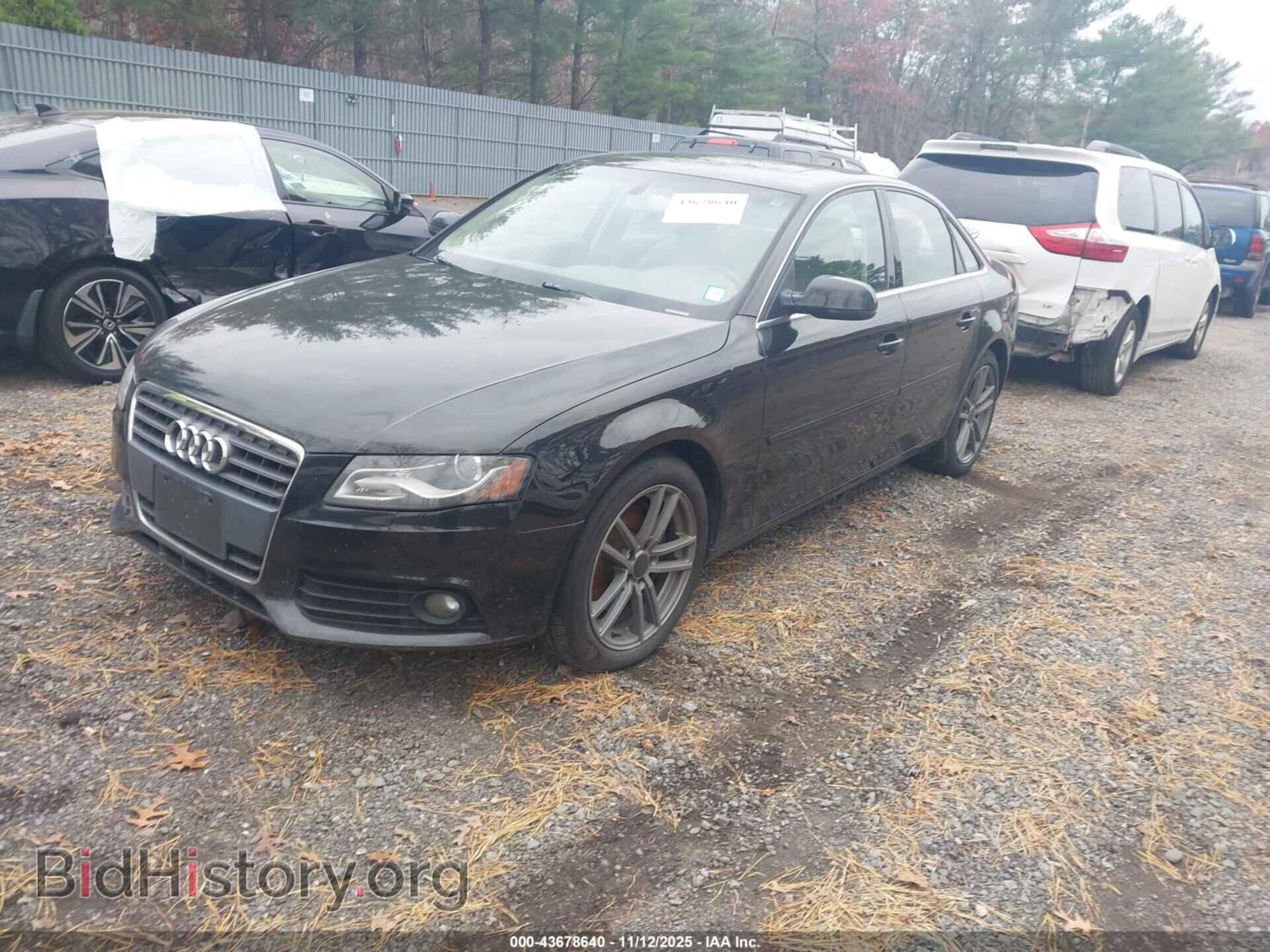 2012 AUDI A4 - VIN: WAUAFAFL5CA068168 - Фото 2