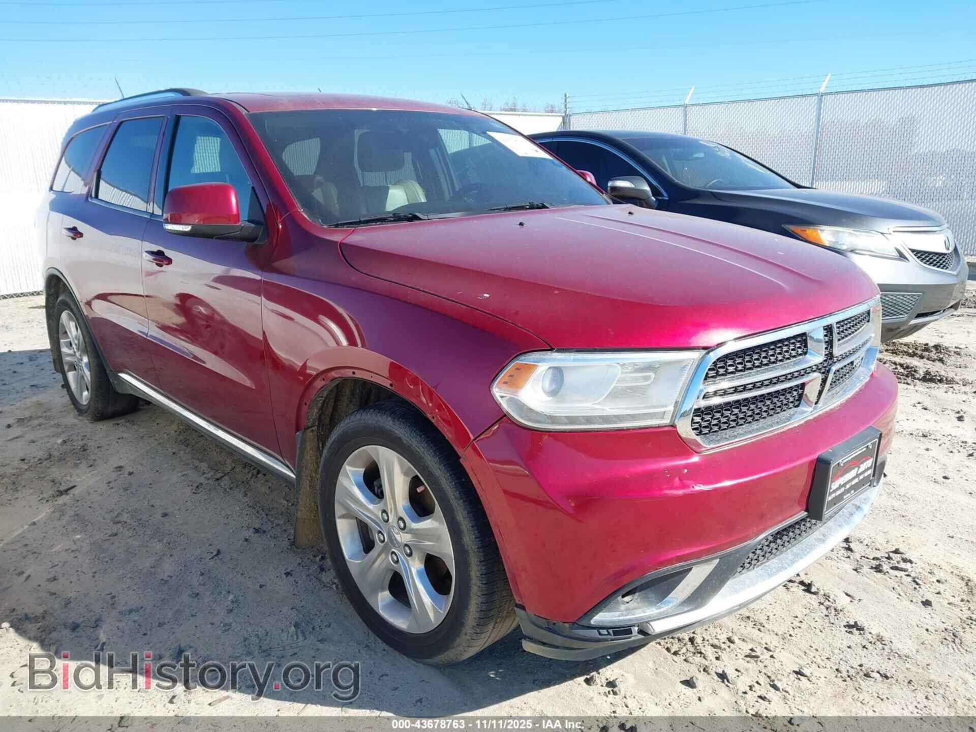 Photo 1C4RDHDG5EC597489 - DODGE DURANGO 2014