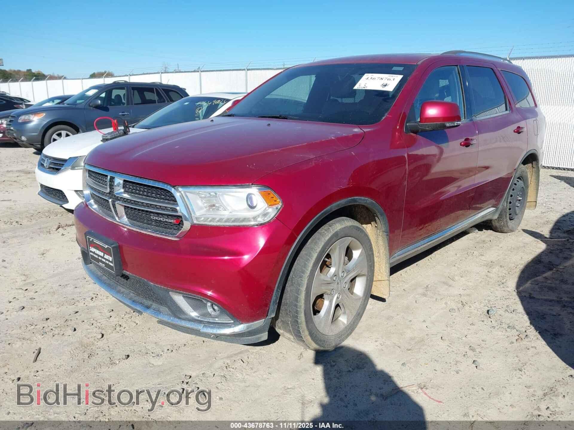 2014 DODGE DURANGO - VIN: 1C4RDHDG5EC597489 - Фото 2