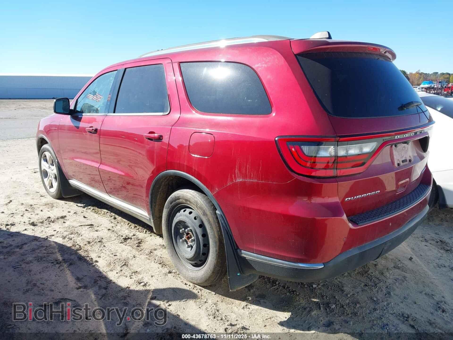 2014 DODGE DURANGO - VIN: 1C4RDHDG5EC597489 - Фото 3