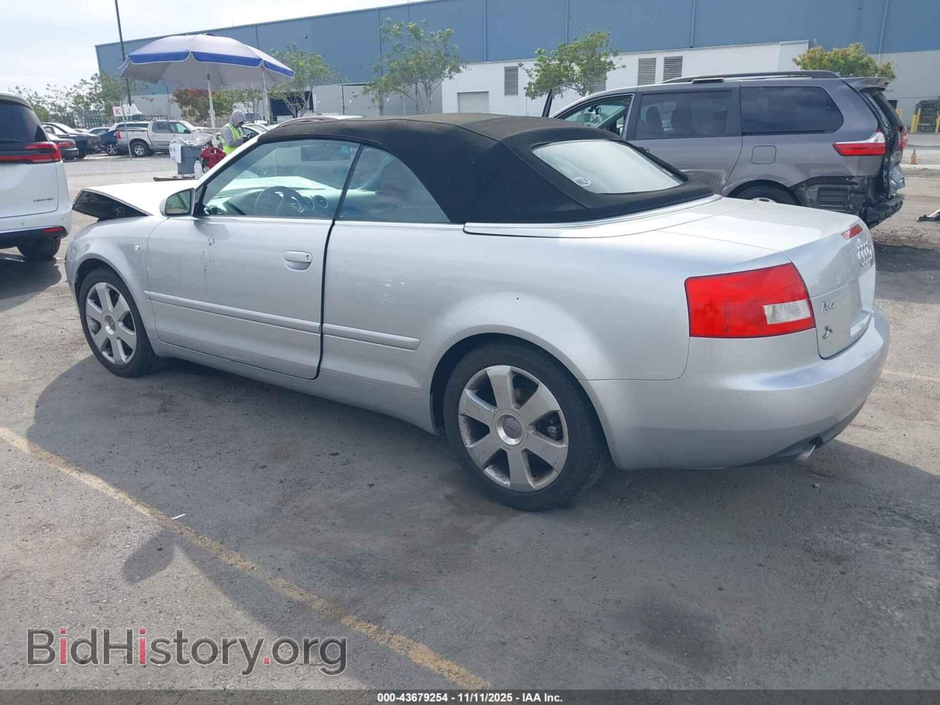 2005 AUDI A4 - VIN: WAUDT48H45K011862 - Фото 3