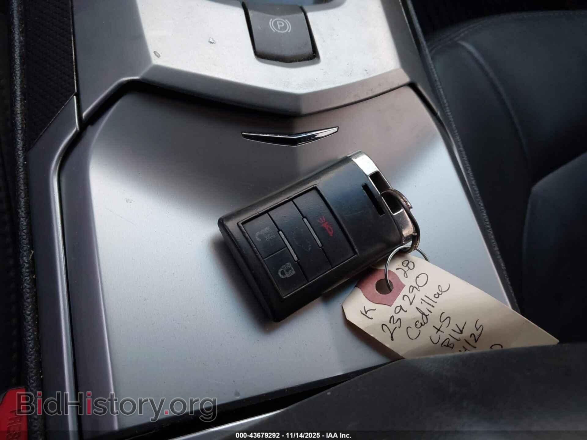 2012 CADILLAC CTS - VIN: 1G6DC1E31C0145279 - Фото 11