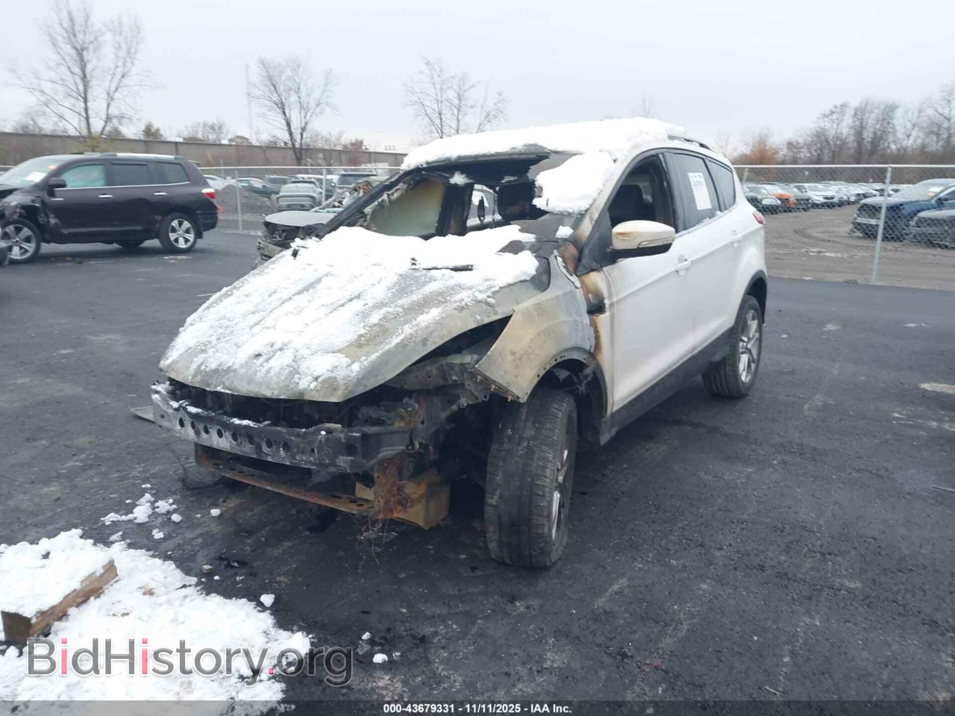 2014 FORD ESCAPE - VIN: 1FMCU0JX8EUB95547 - Фото 2