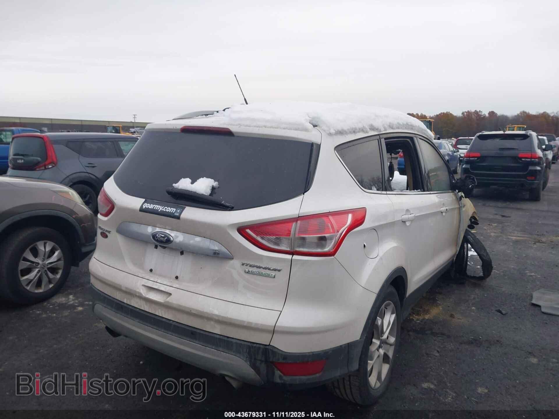 2014 FORD ESCAPE - VIN: 1FMCU0JX8EUB95547 - Фото 4